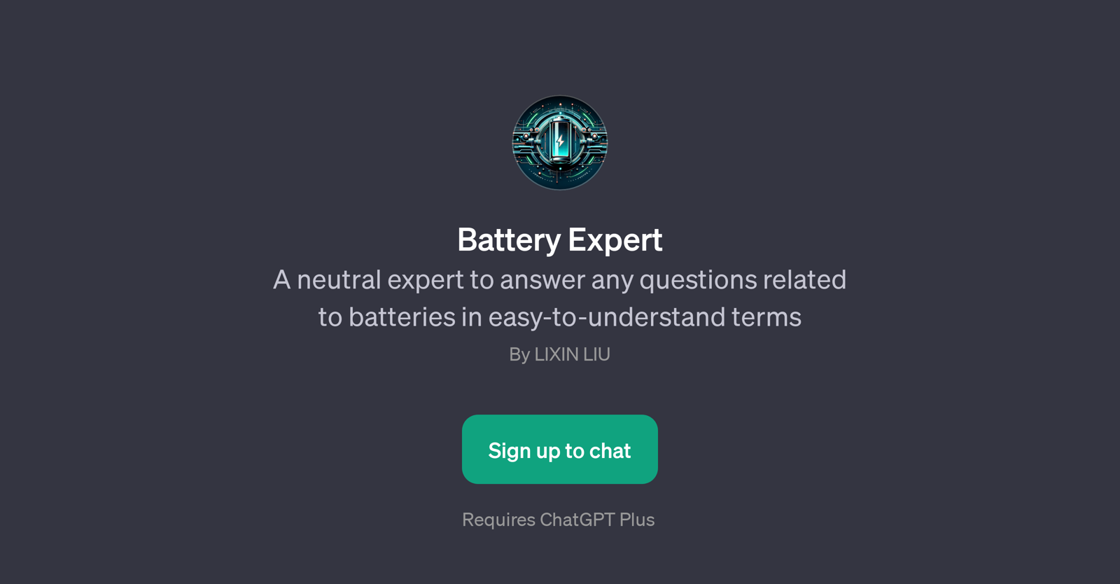 Battery Expert website