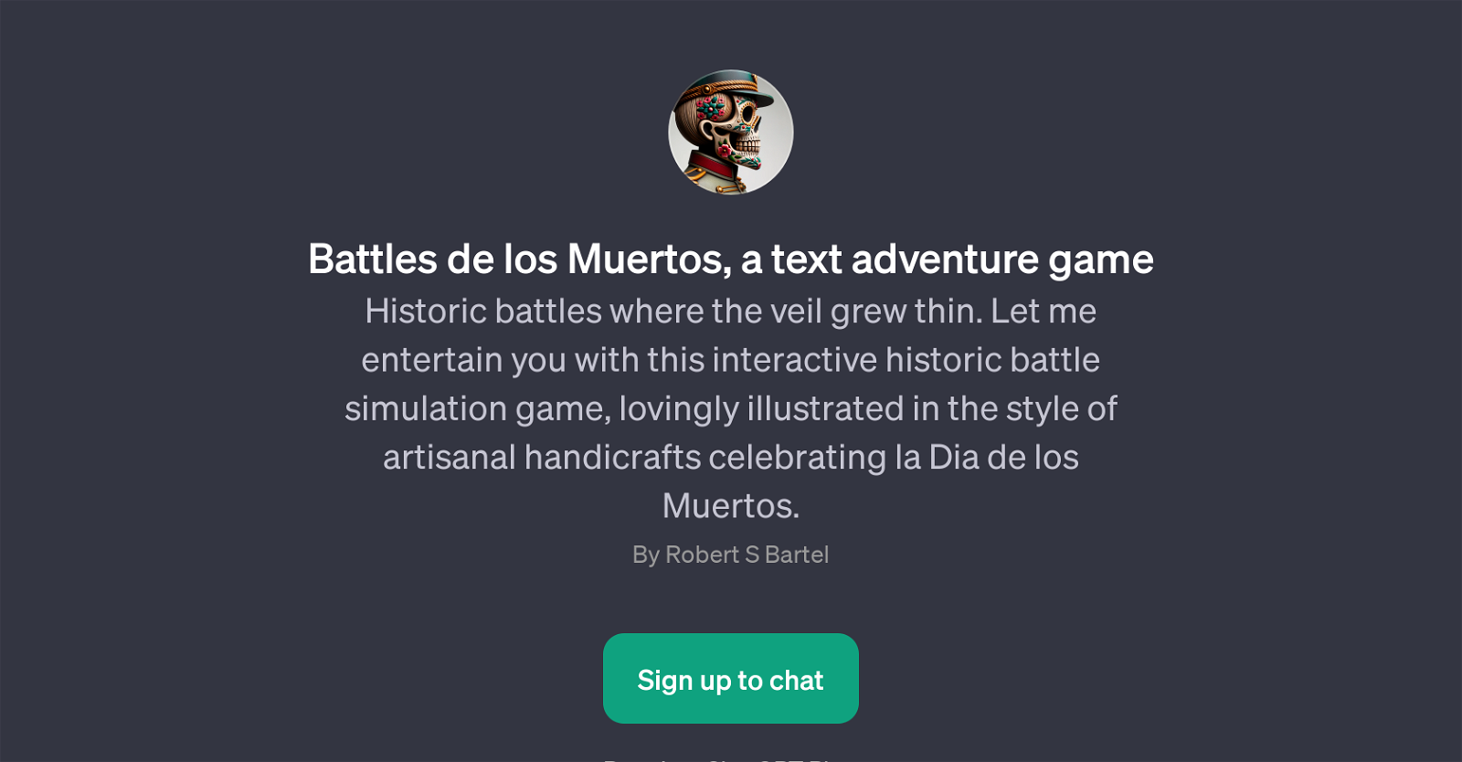 Battles de los Muertos website
