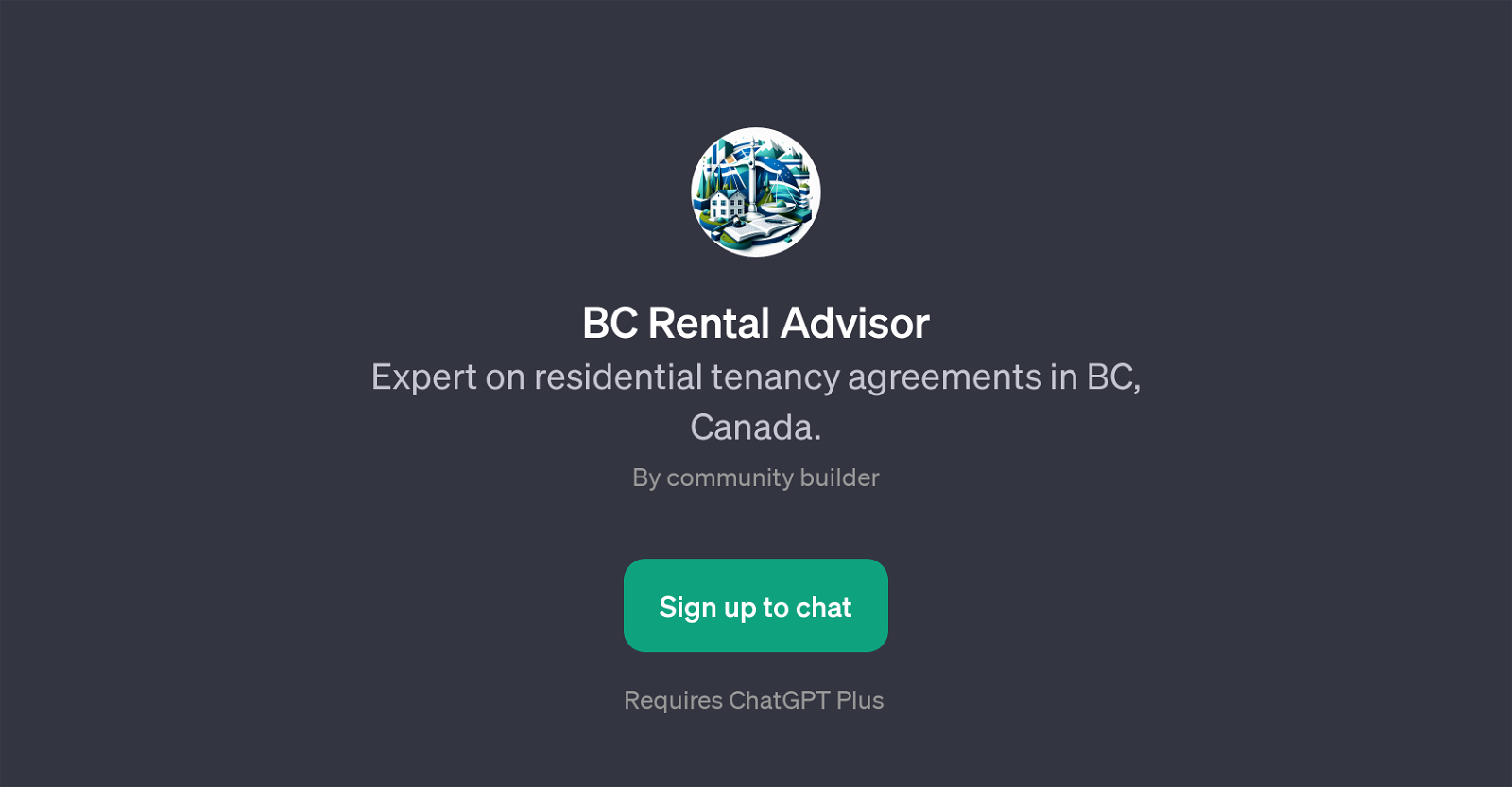 BC Rental Advisor website