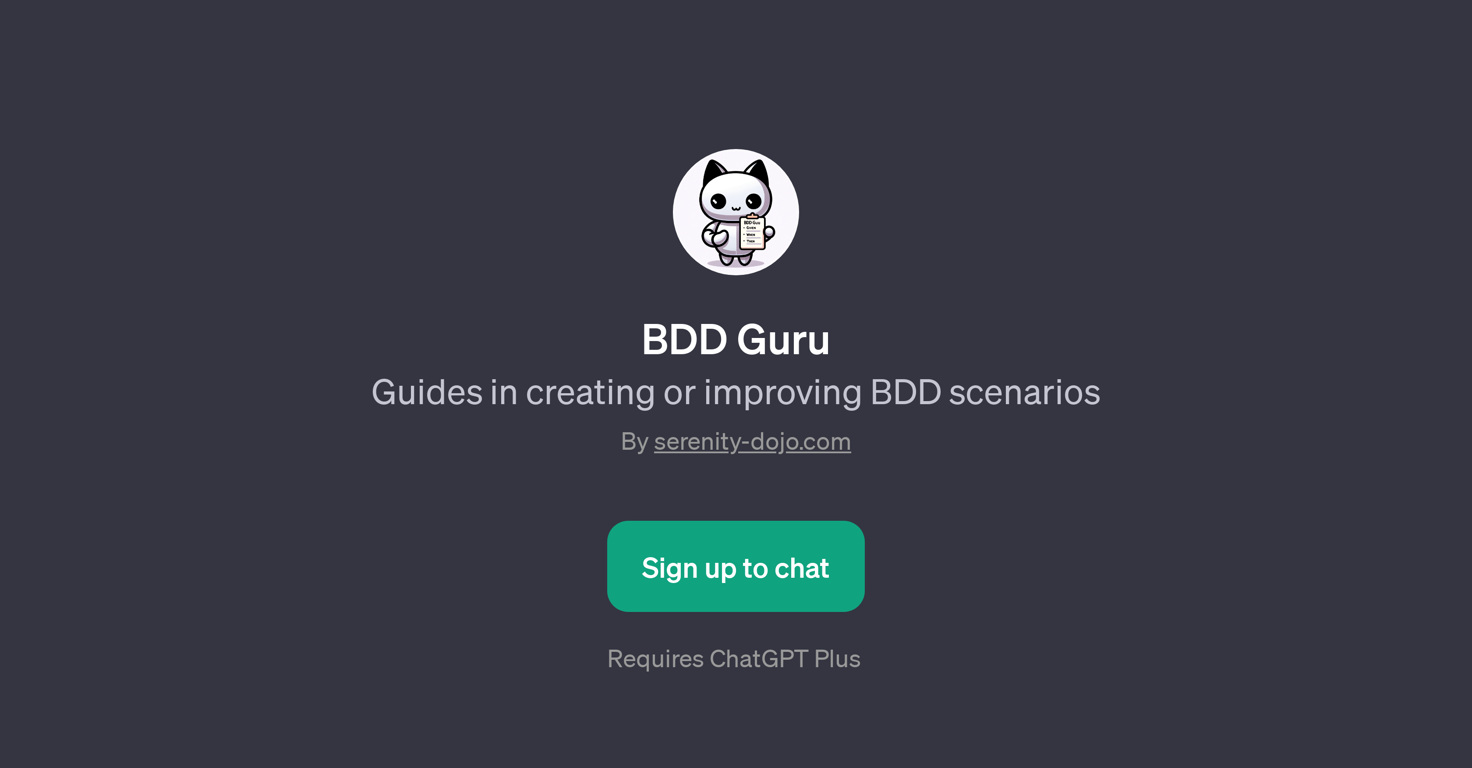 BDD Guru website