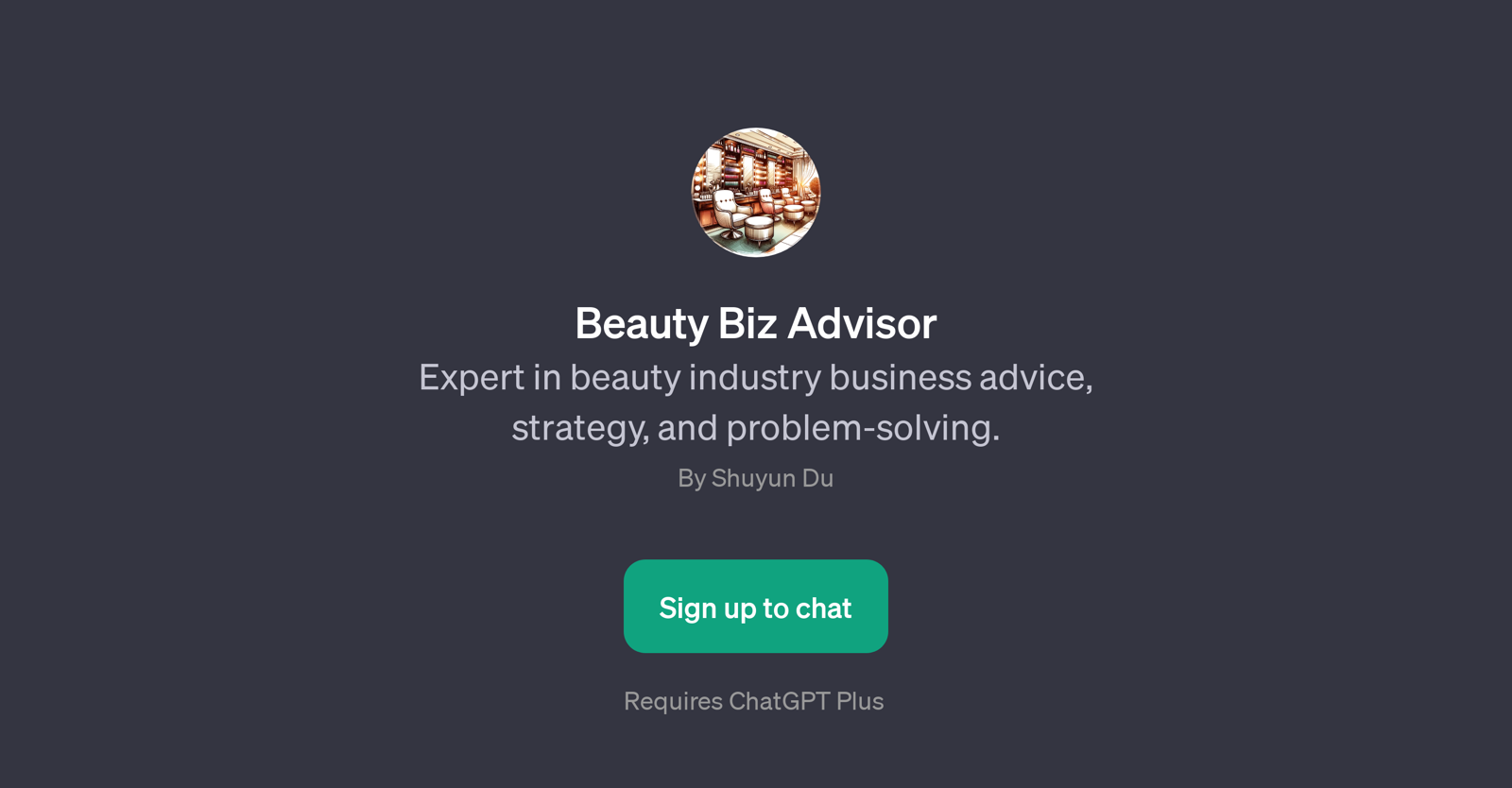Beauty Biz Advisor website
