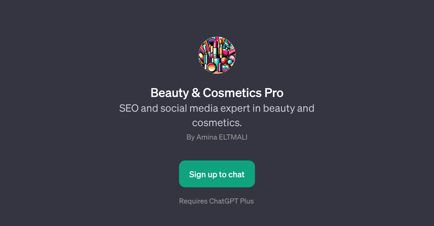 Beauty & Cosmetics Pro website