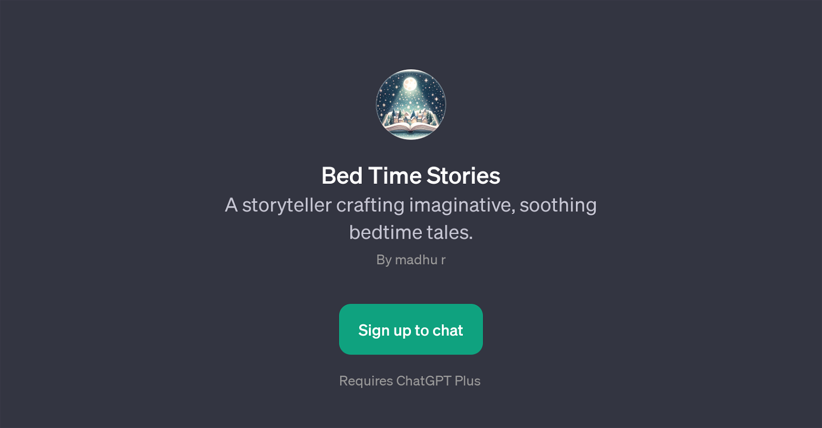 Bed Time Stories website