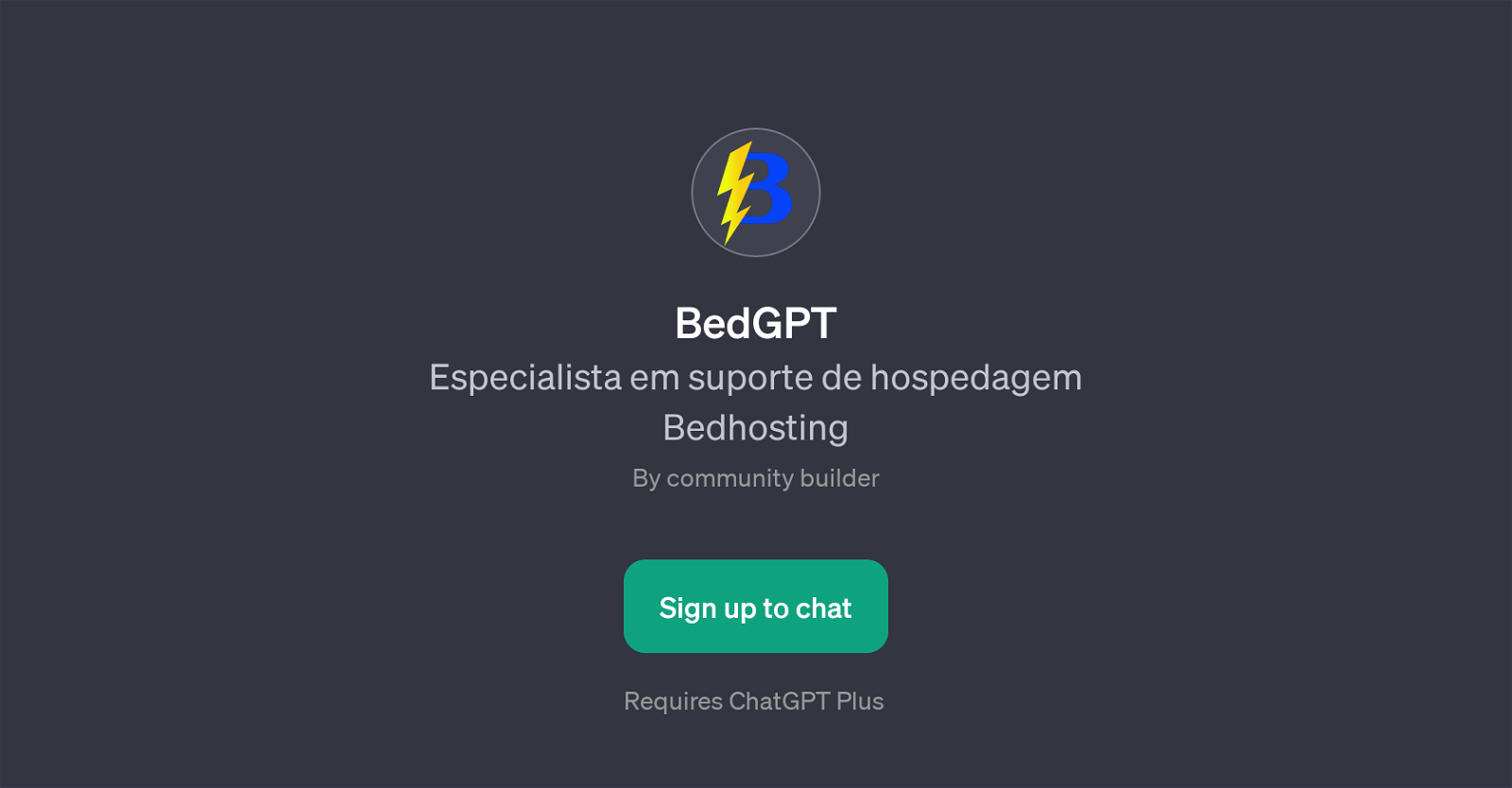 BedGPT website