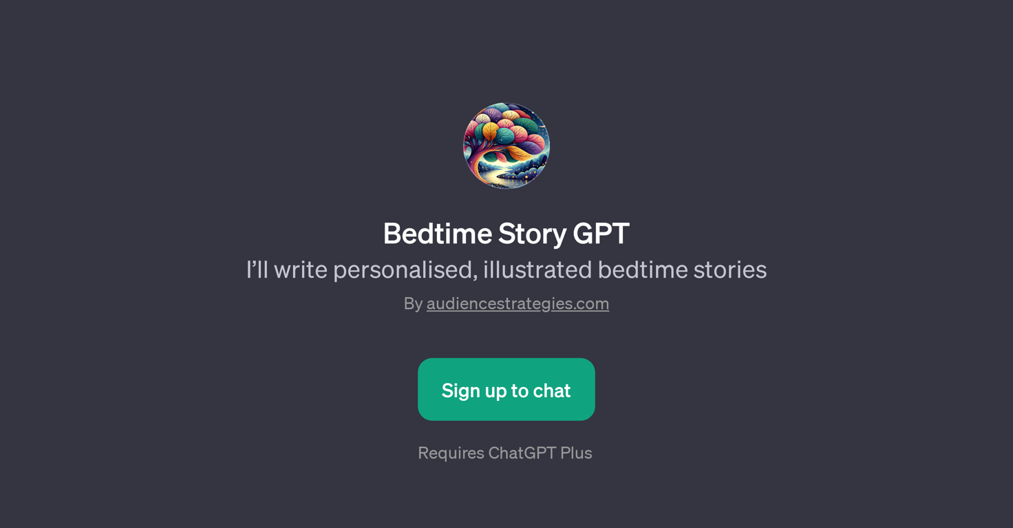 Bedtime Story GPT website