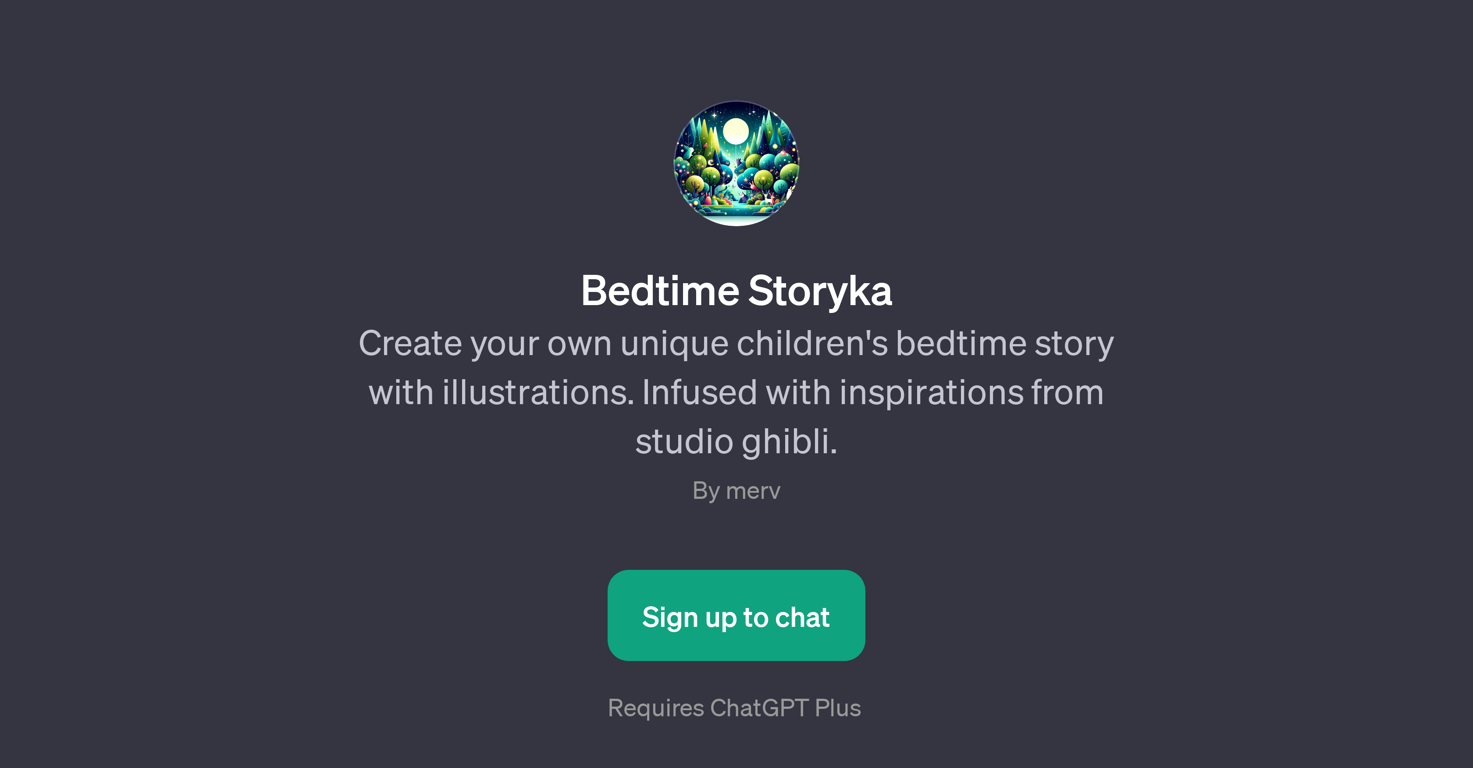 Bedtime Storyka website