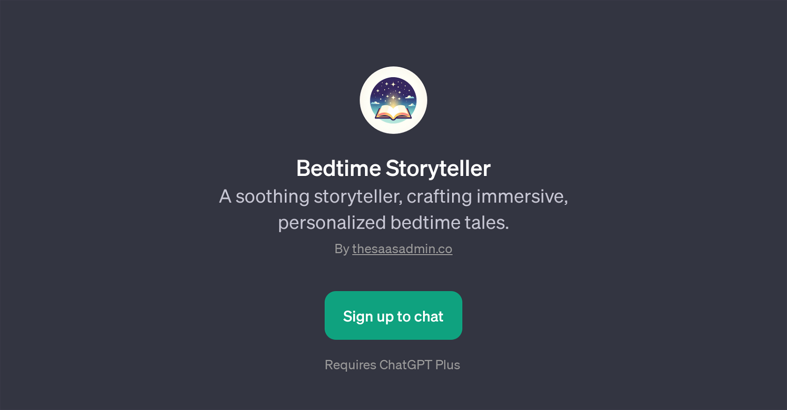 Bedtime Storyteller website