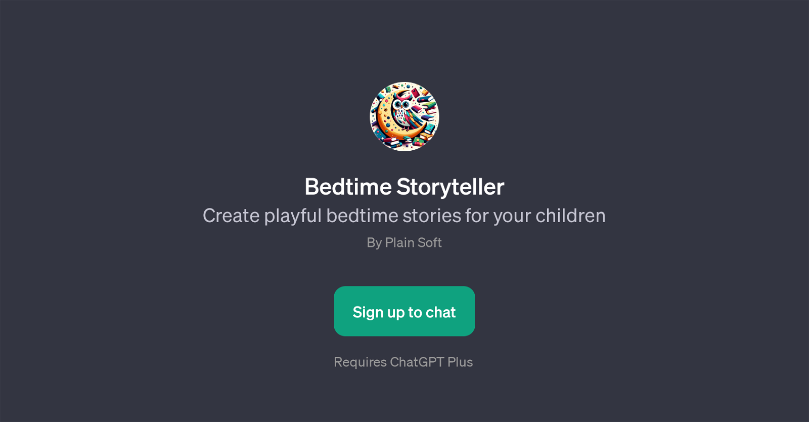 Bedtime Storyteller website