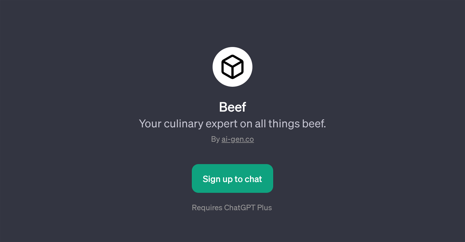 Beef website