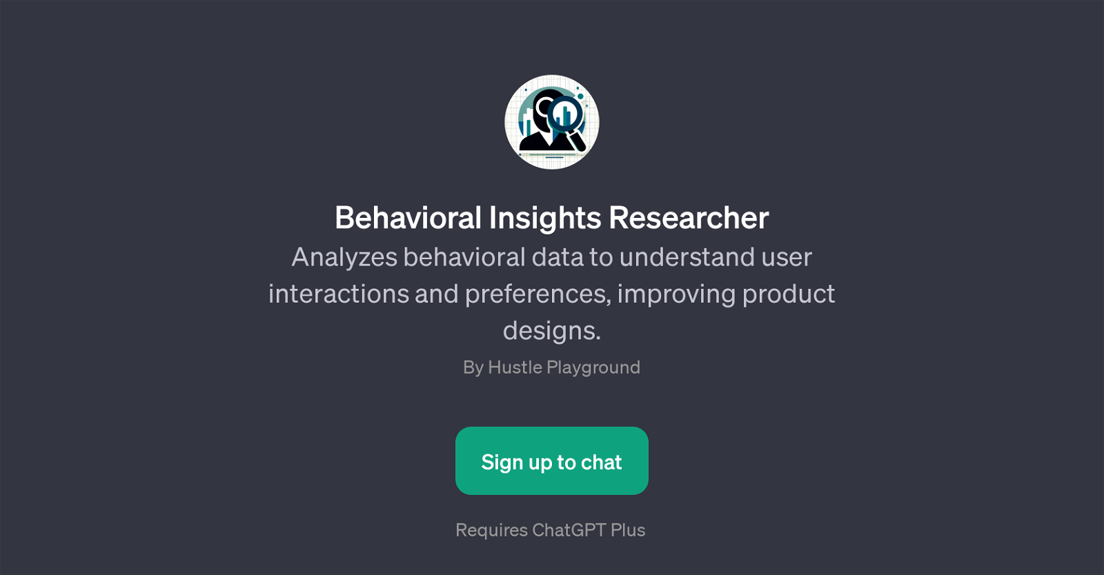 Behavioral Insights Researcher website