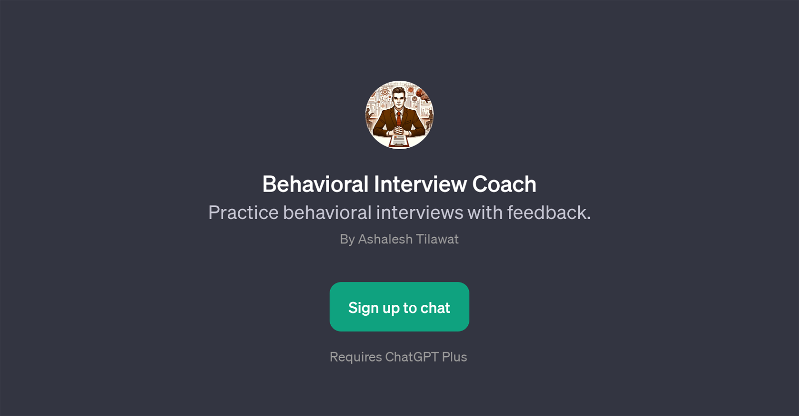 Behavioral Interview Coach website