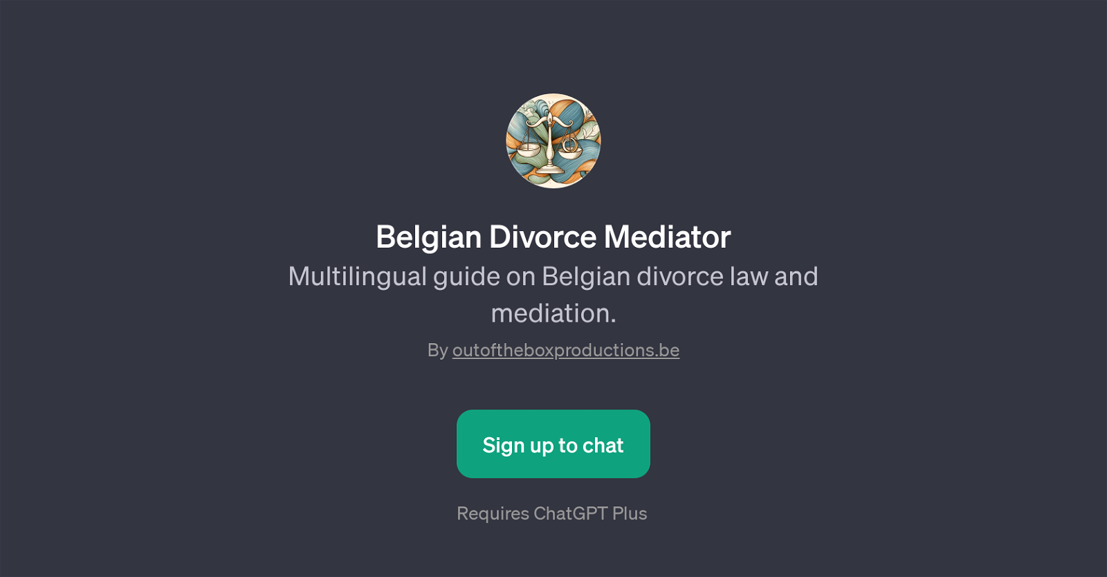 Belgian Divorce Mediator website