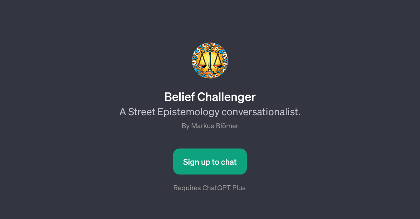 Belief Challenger website