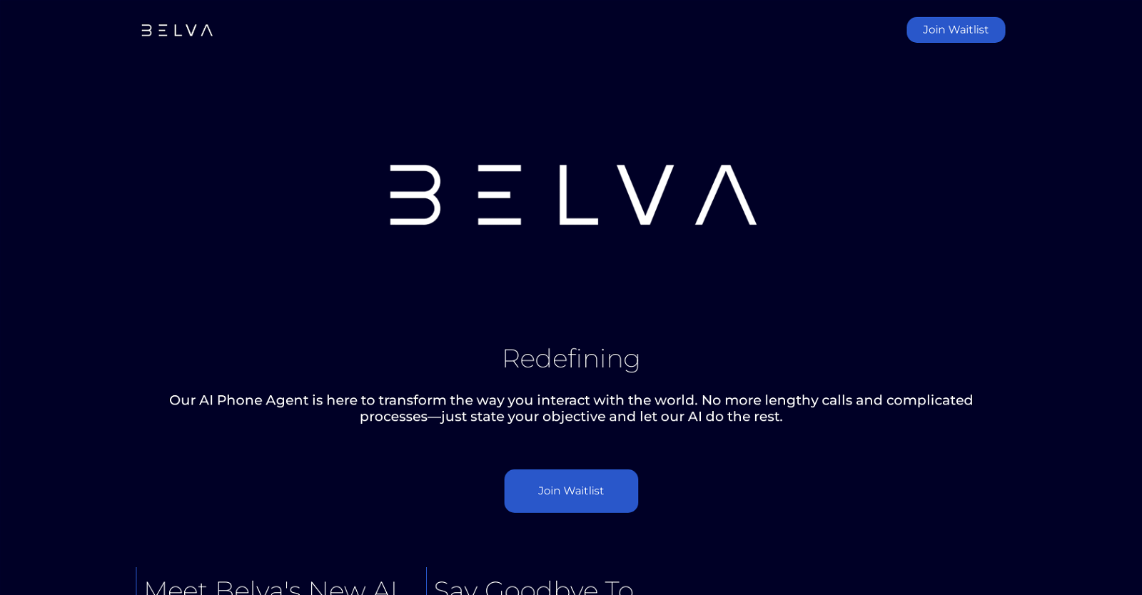 Belva website