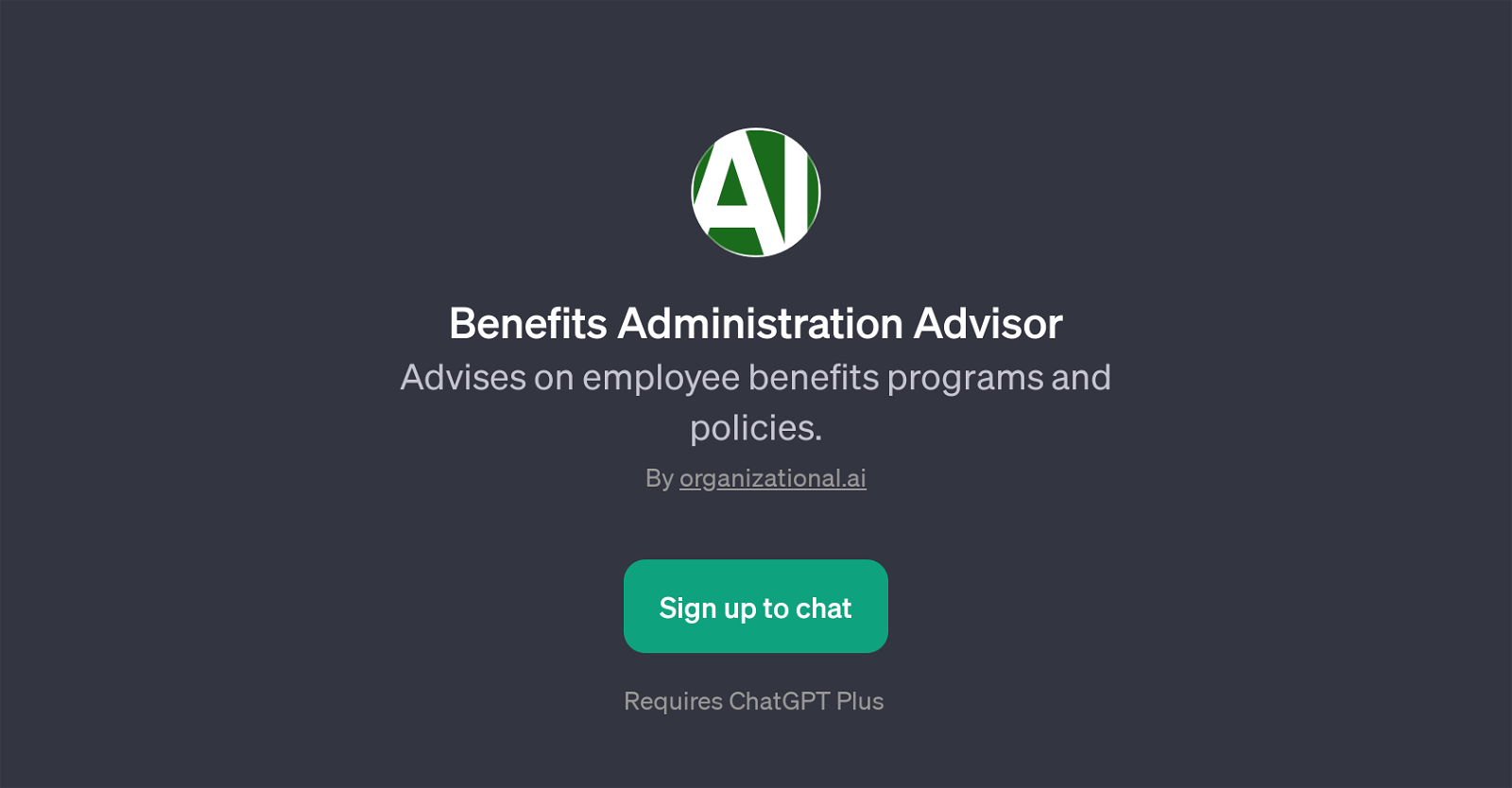 Benefits Administration Advisor website