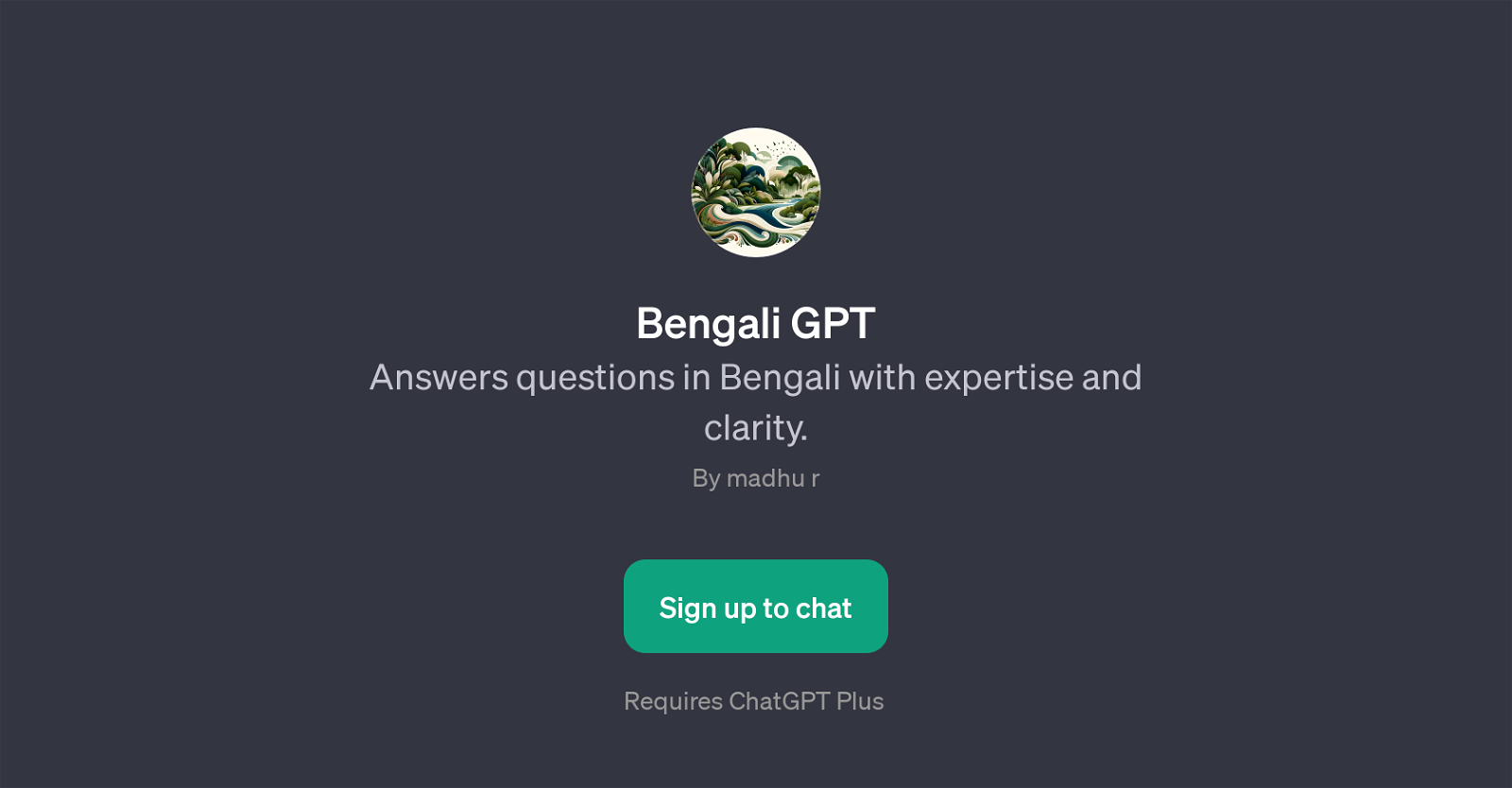 Bengali GPT website