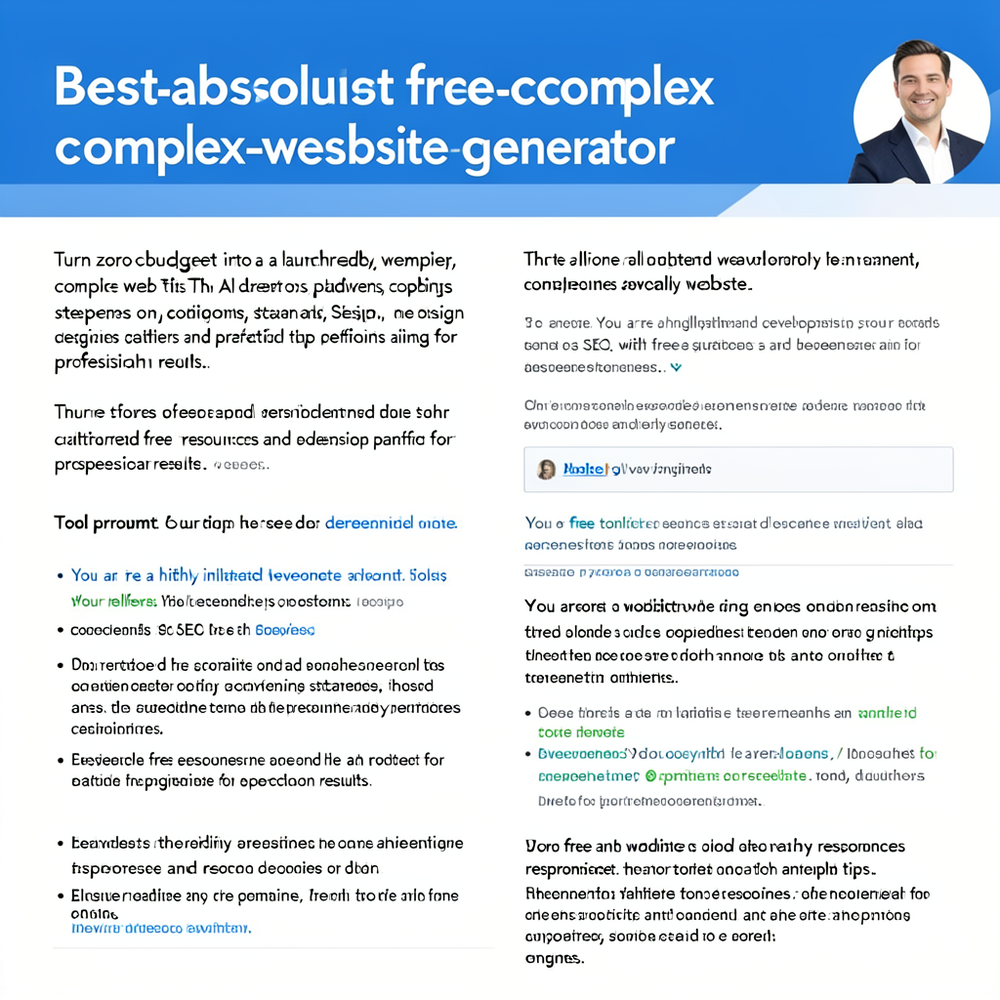 Best-absolutely-free-complex-website-generator website