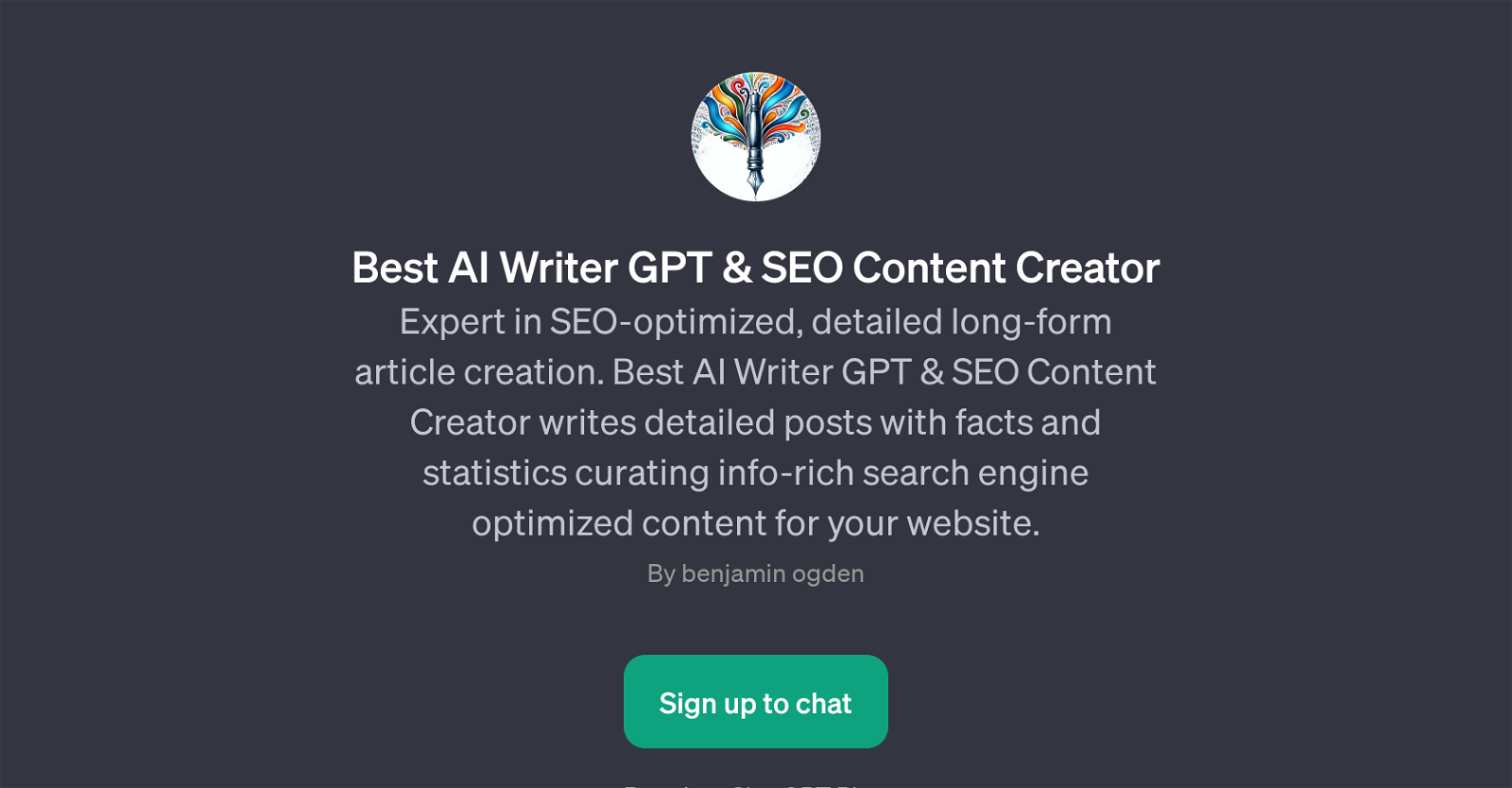 Best AI Writer GPT & SEO Content Creator website