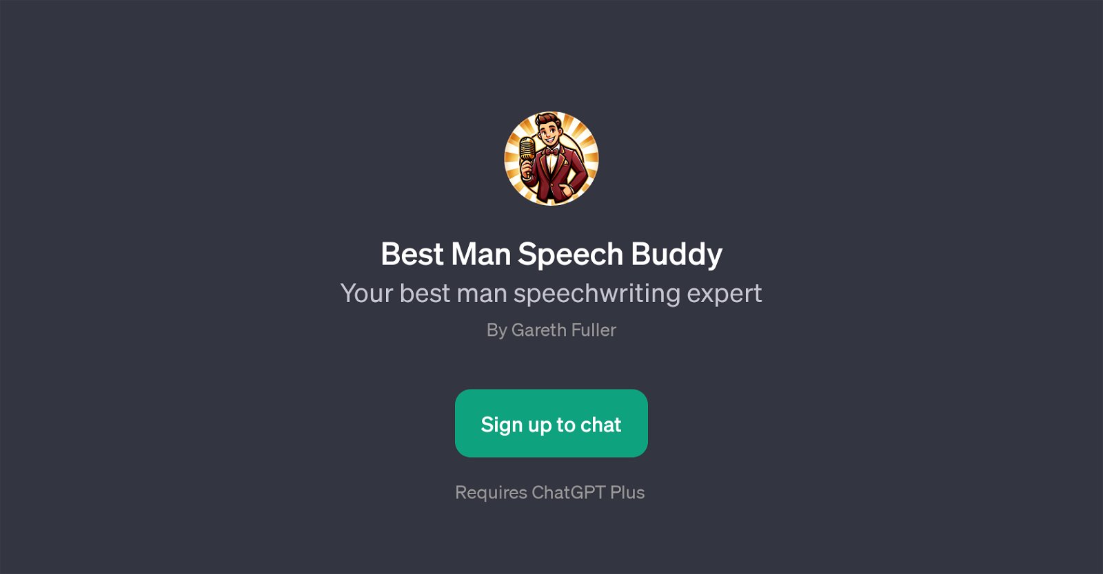 Best Man Speech Buddy website