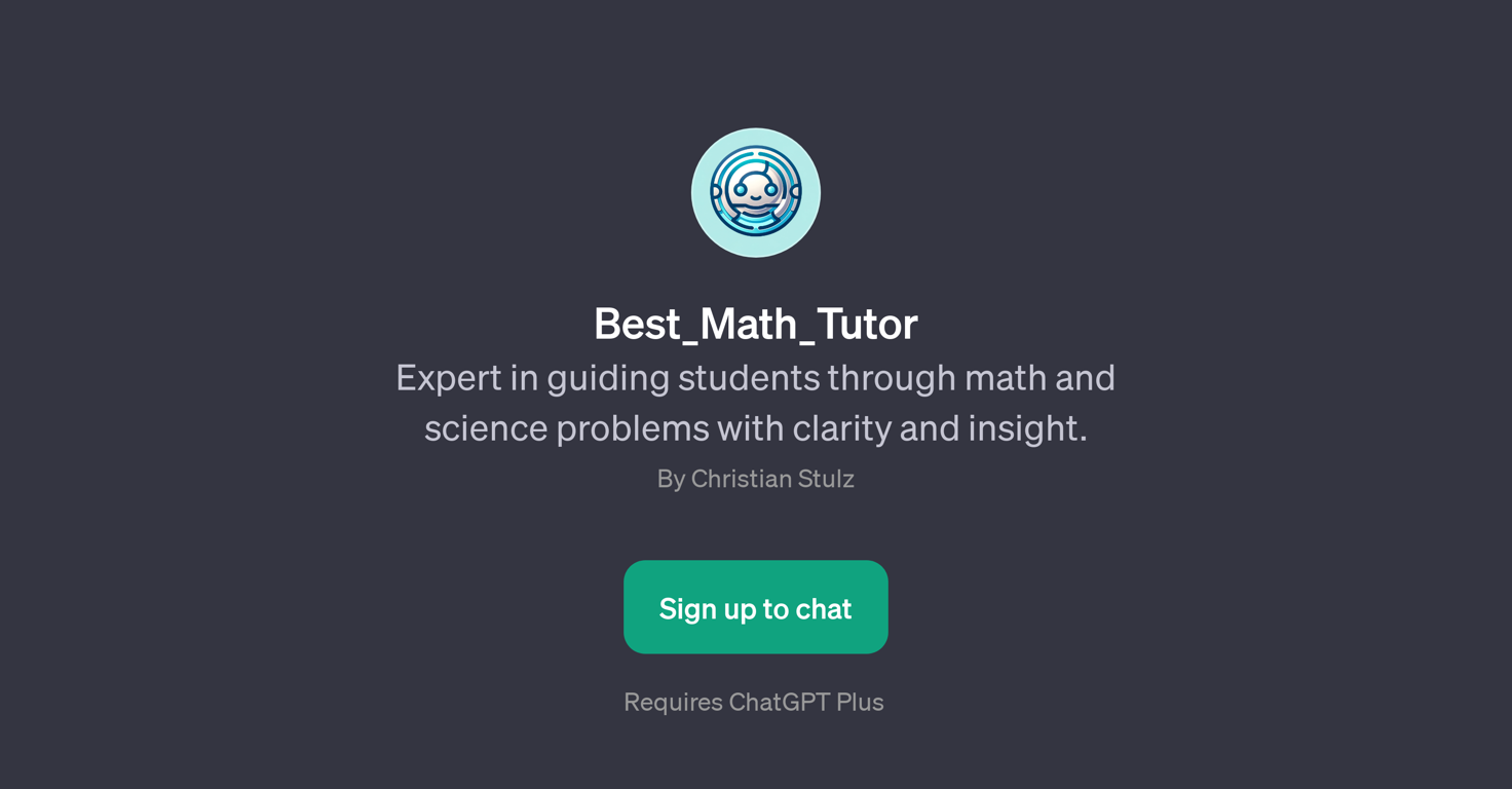 Best_Math_Tutor website