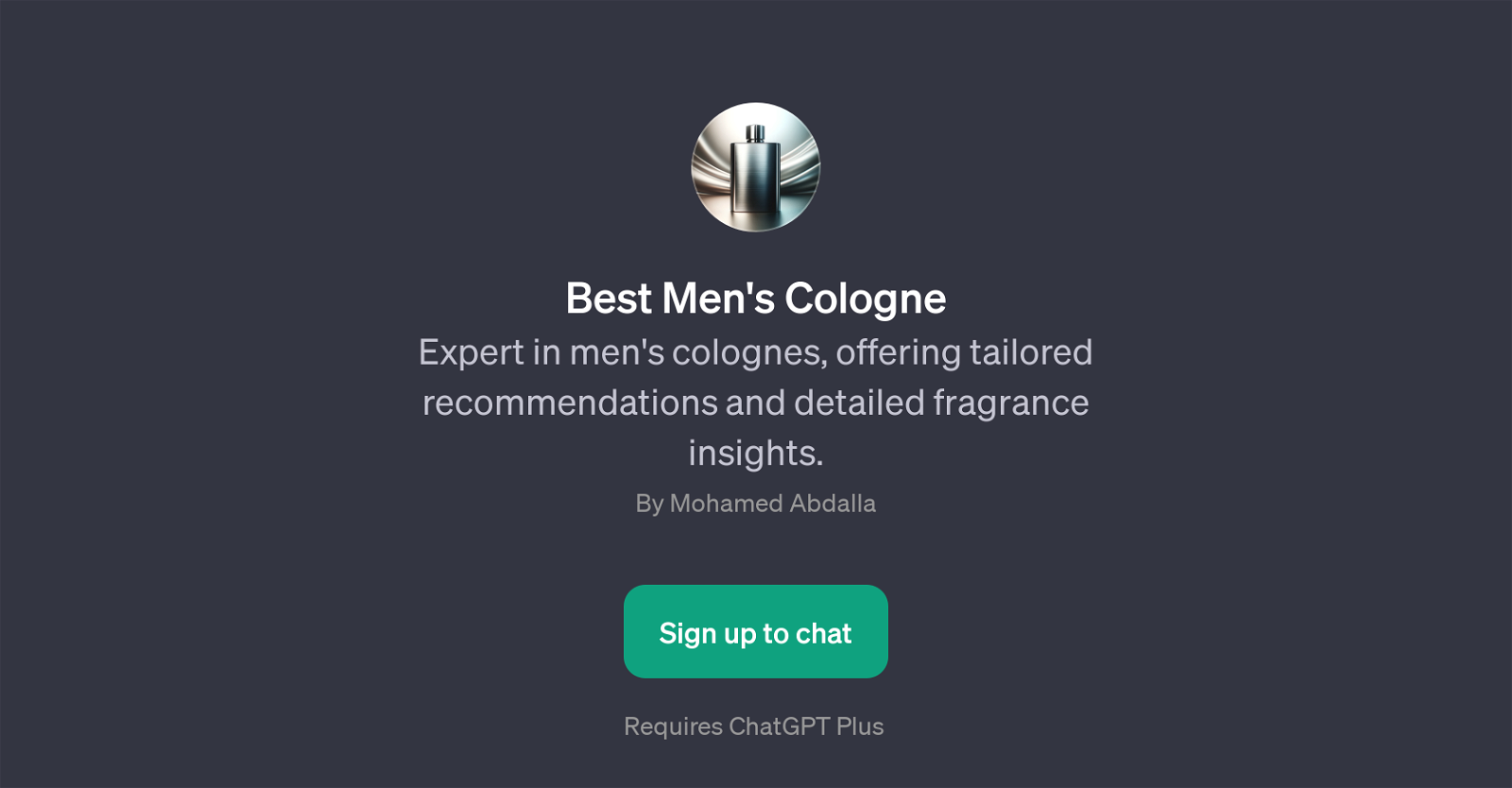 Best Men's Cologne website