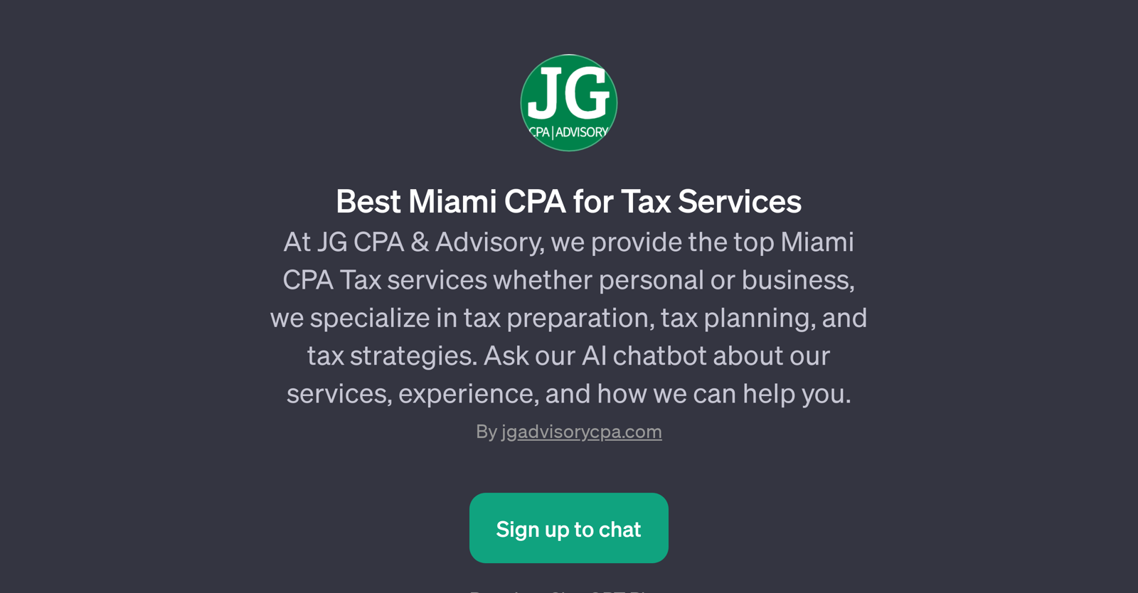 Best Miami CPA for Tax Services - GPT website