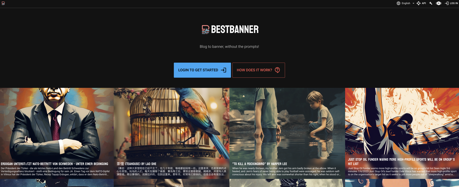 BestBanner website