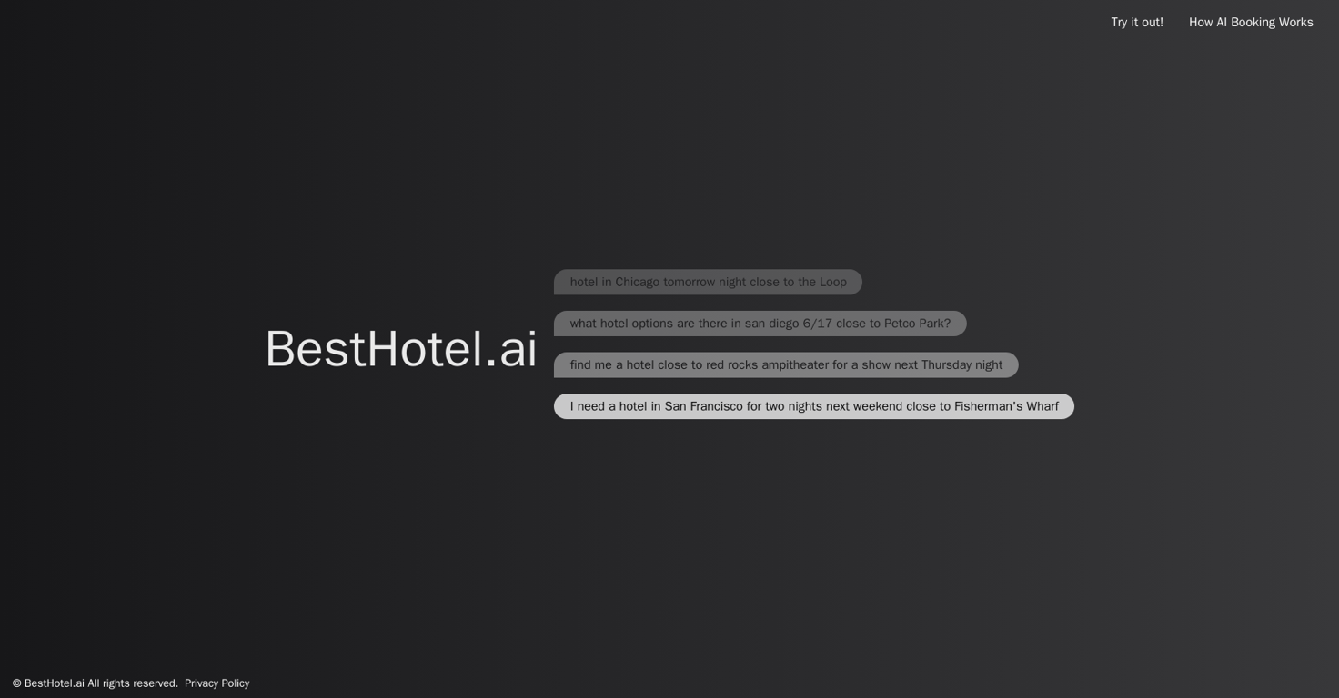 Besthotel website