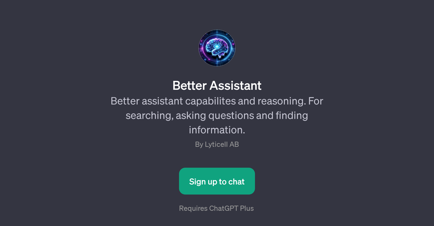 Better Assistant website