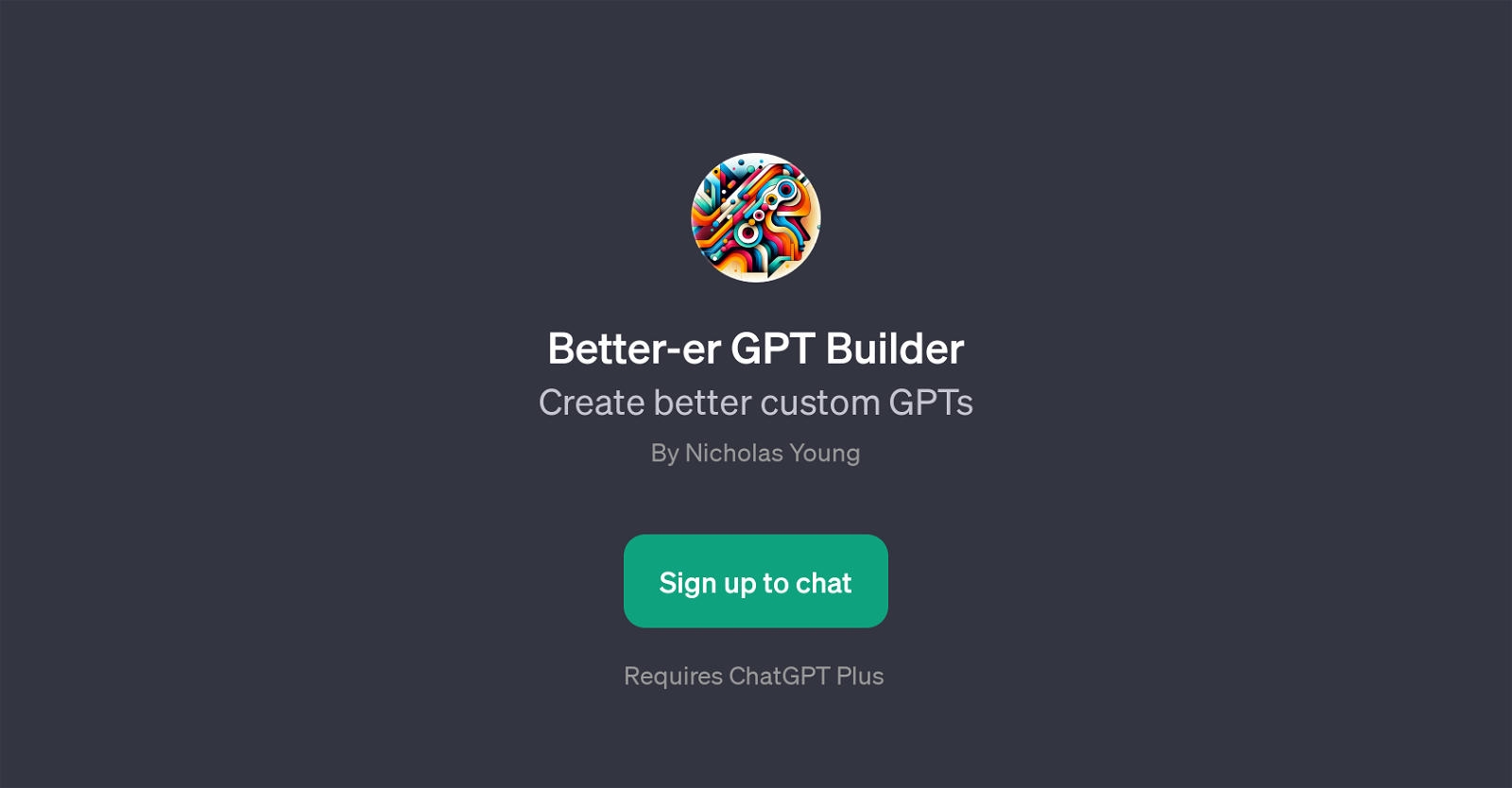 Better-er GPT Builder website