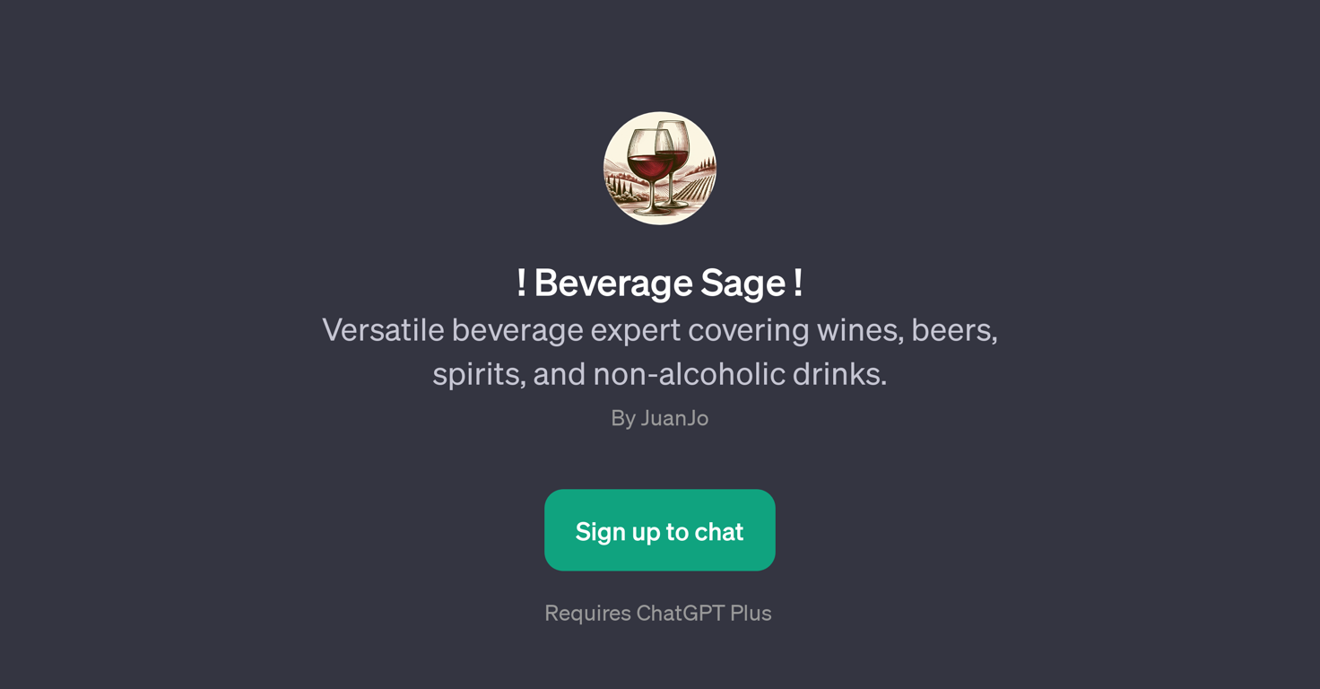 Beverage Sage website