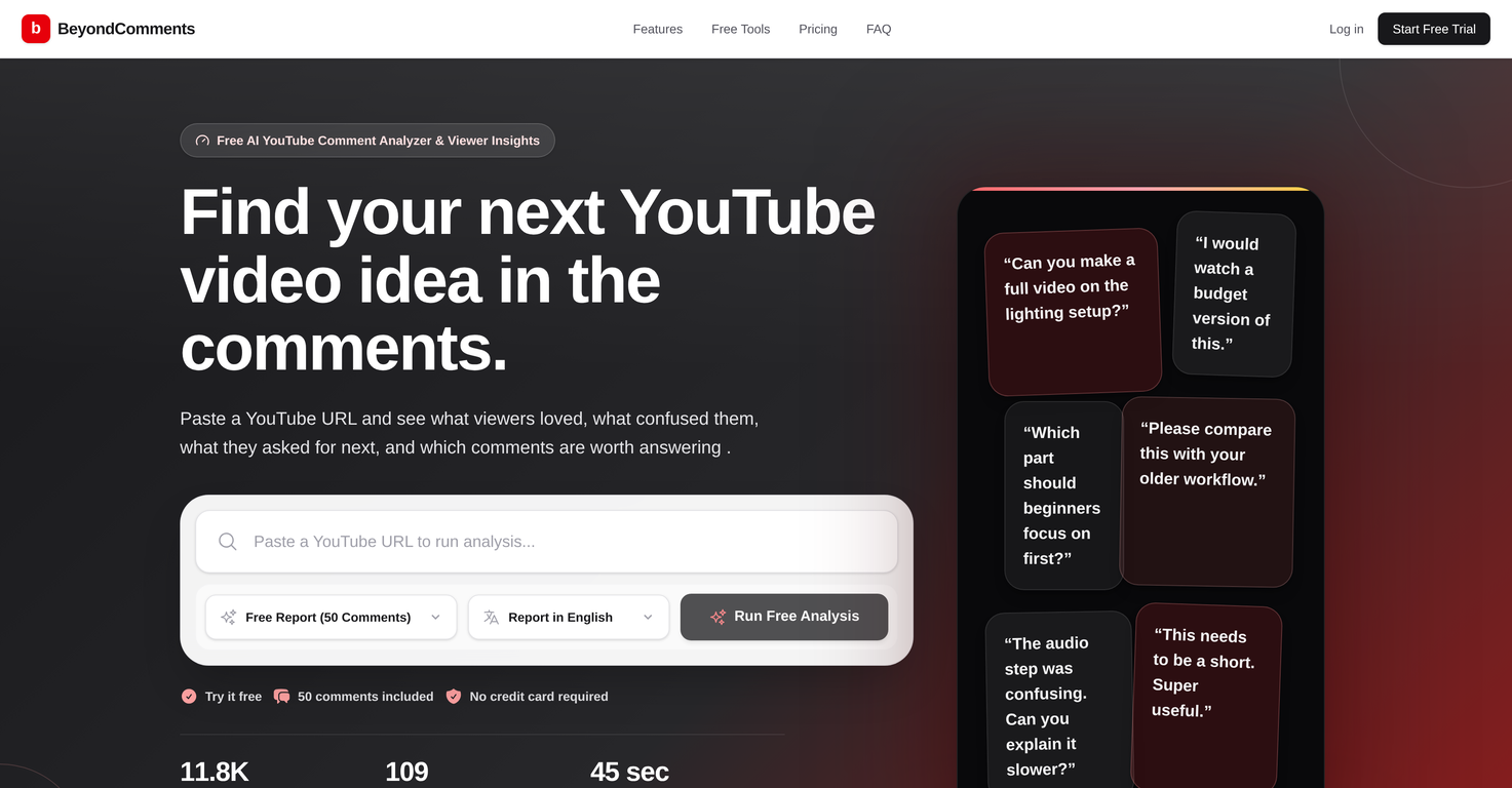 BeyondComments website