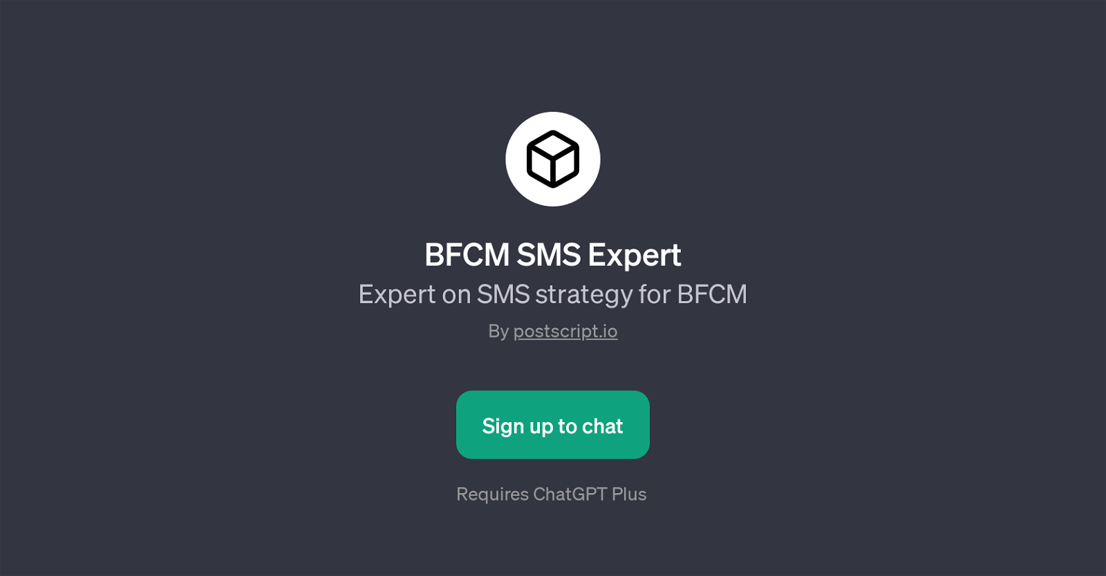 BFCM SMS Expert website