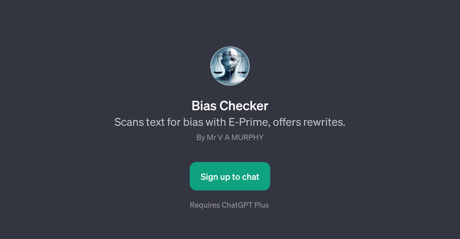 Bias Checker website