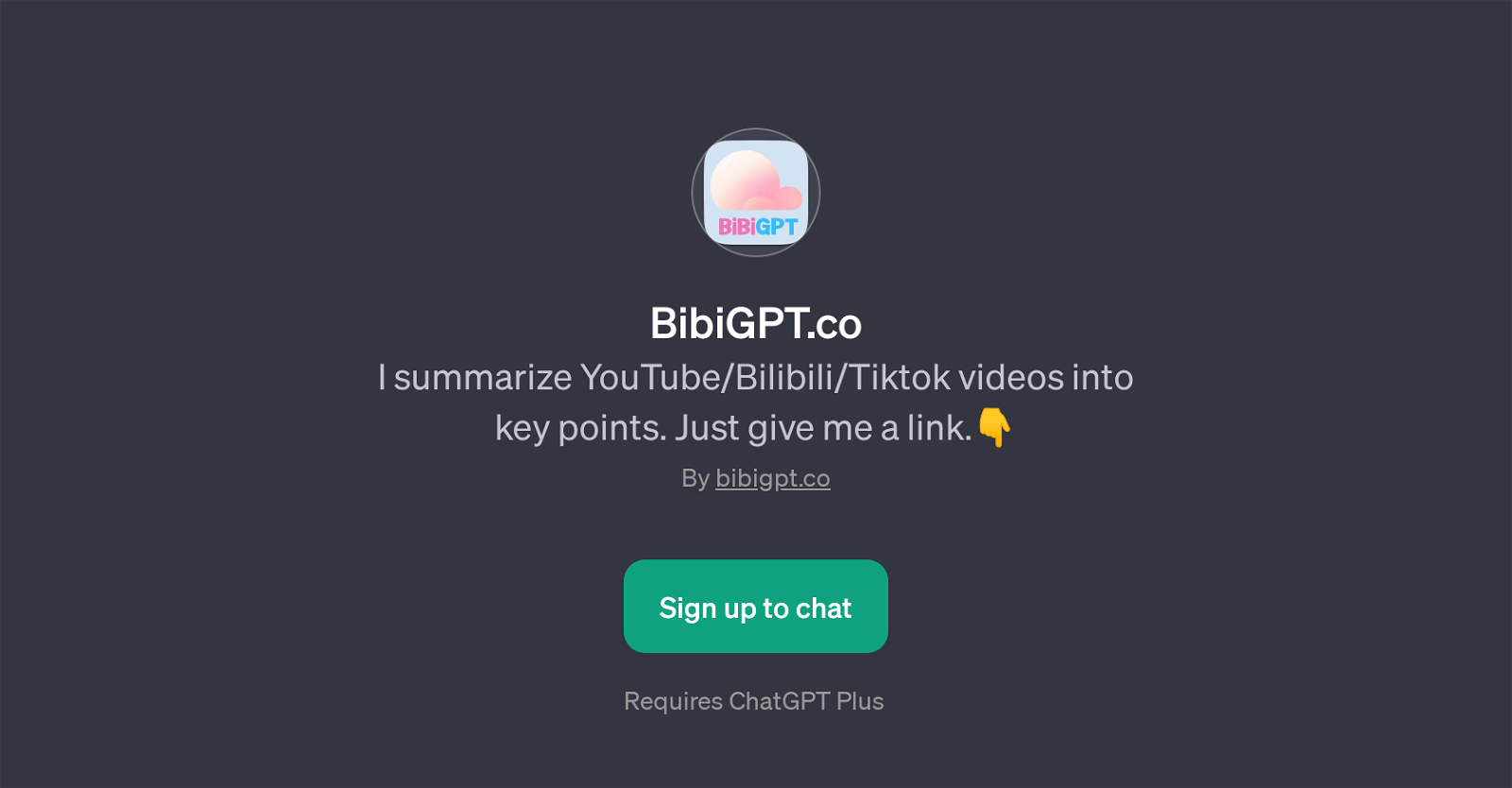 BibiGPT.co website