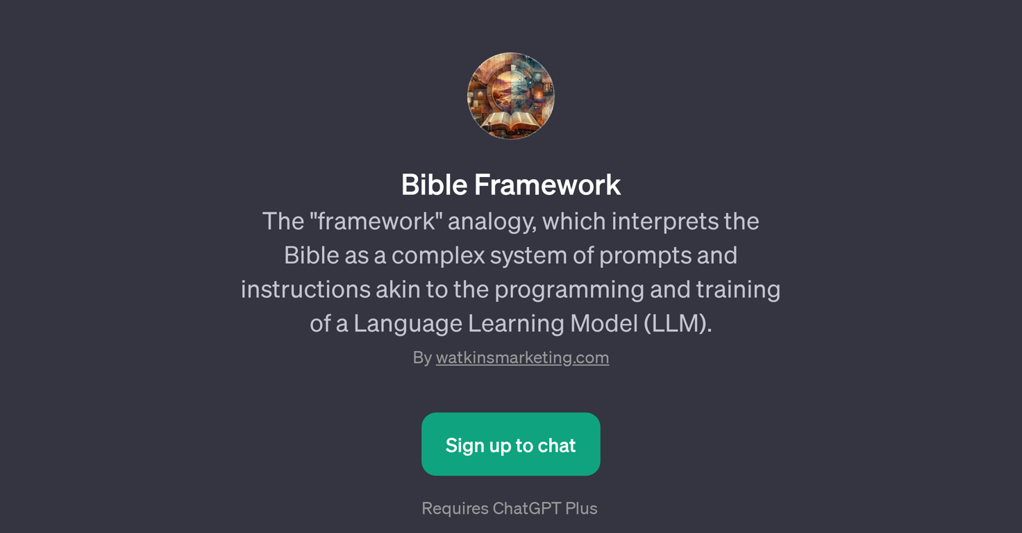 Bible Framework website