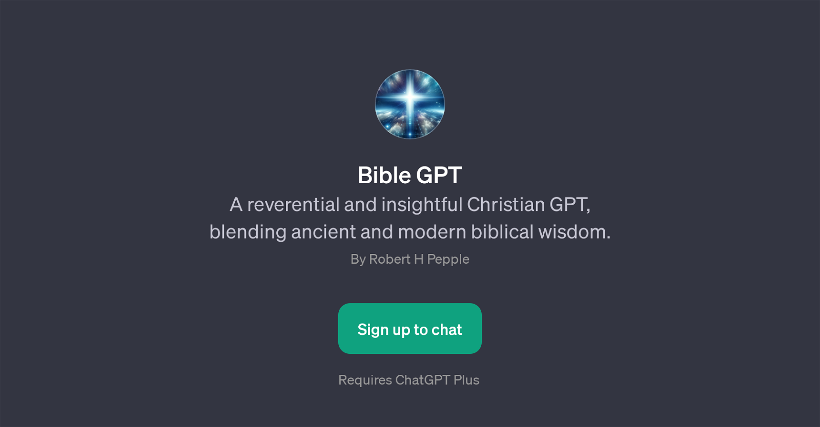 Bible GPT website