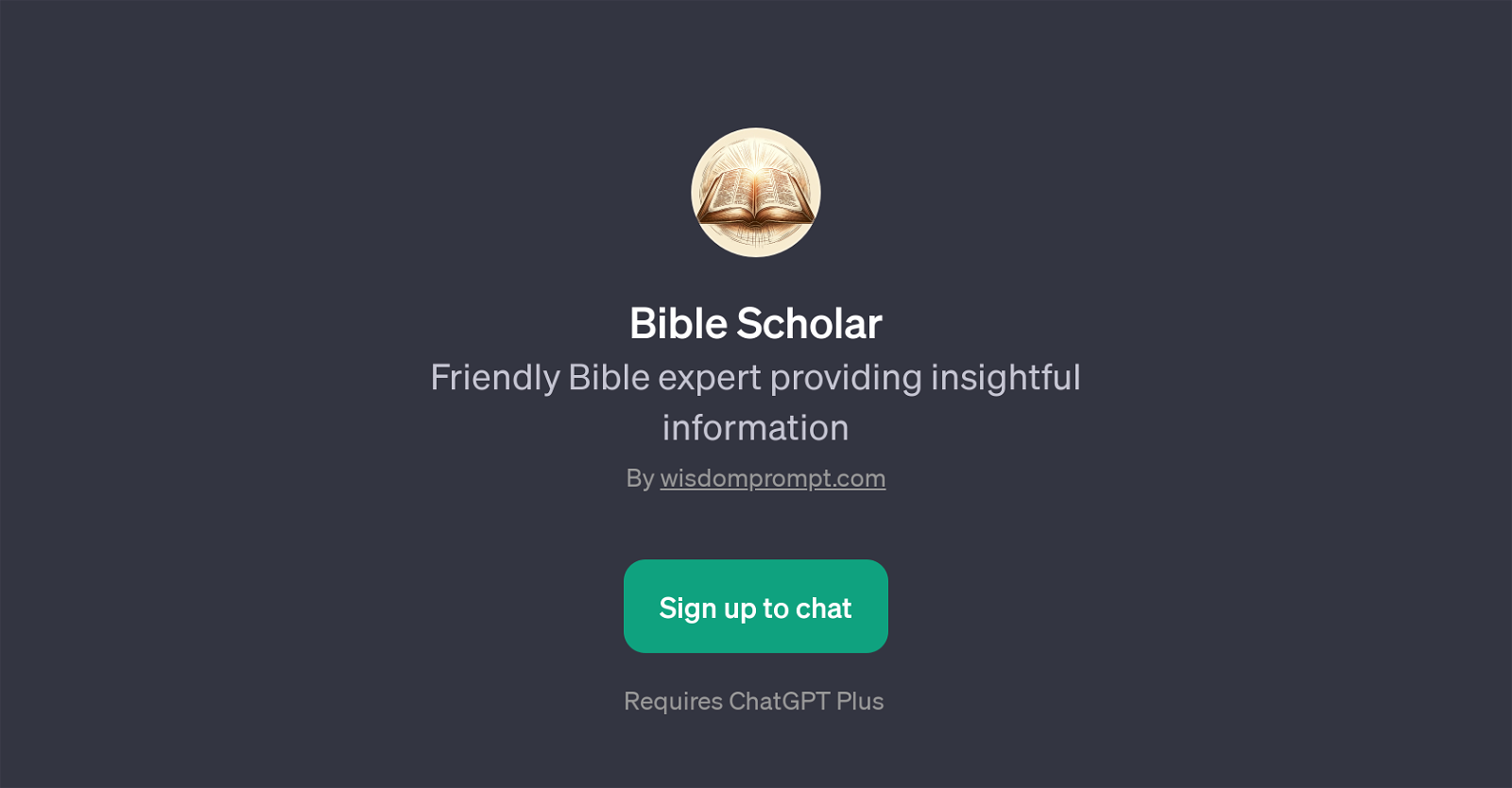 Bible Scholar website