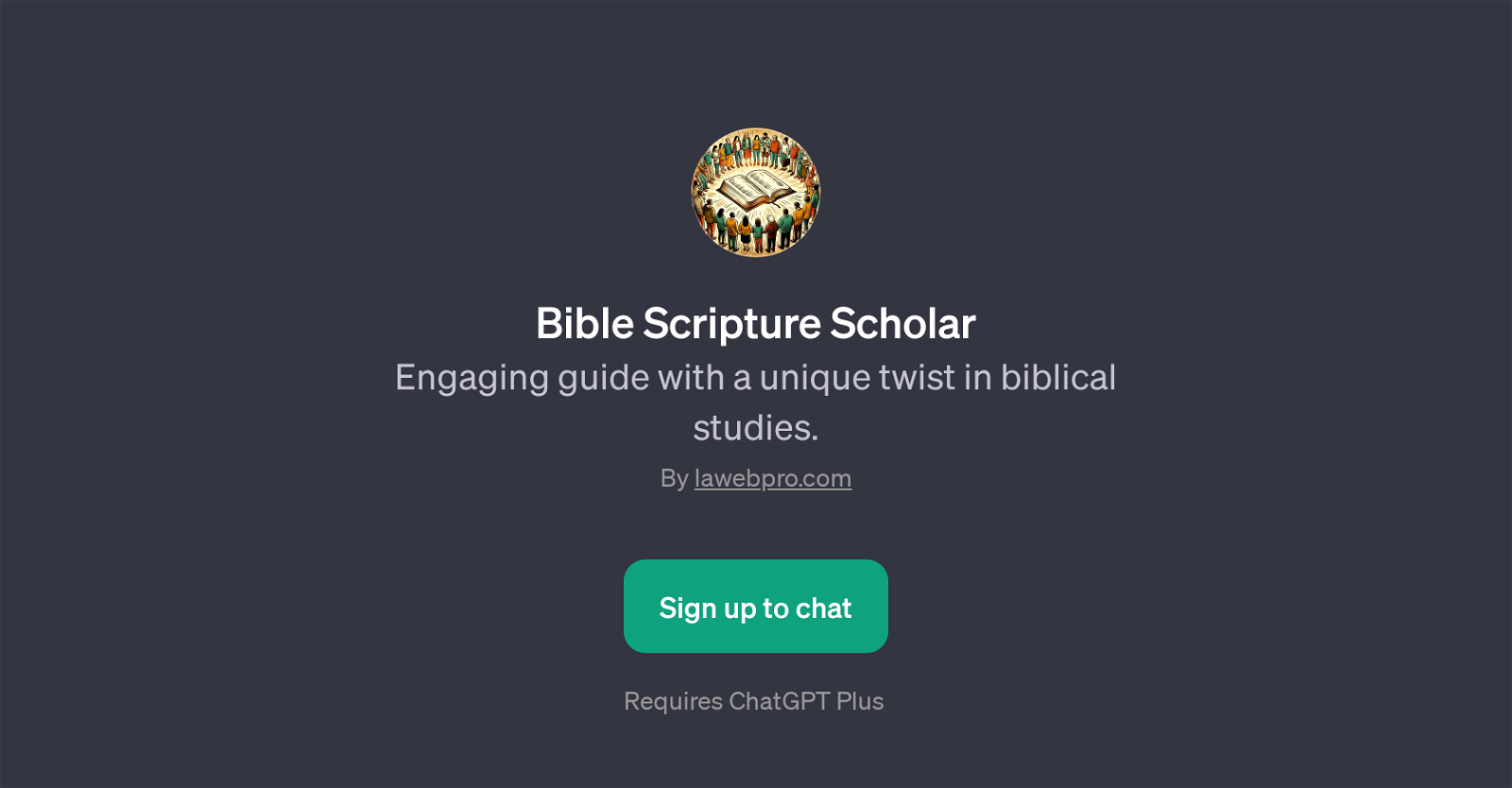 Bible Scripture Scholar website