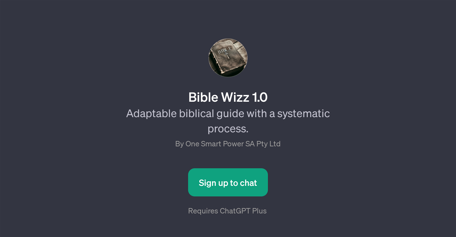 Bible Wizz 1.0 website