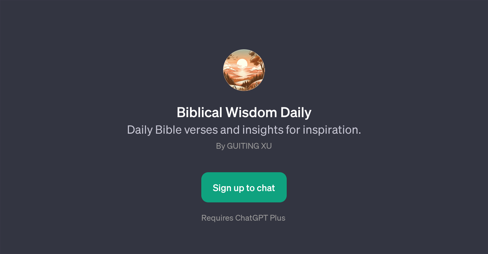 Biblical Wisdom Daily website