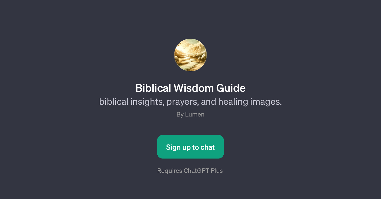 Biblical Wisdom Guide website