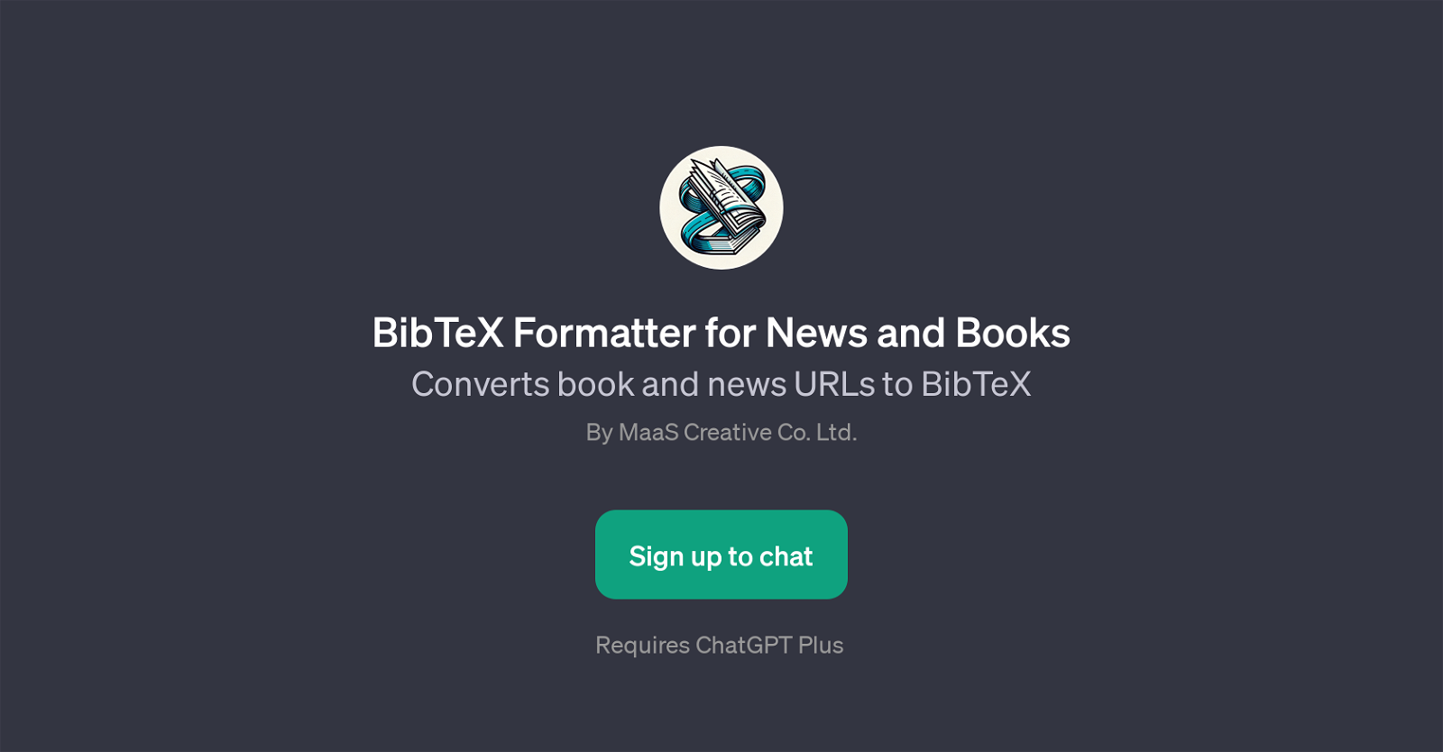 BibTeX Formatter for News and Books website