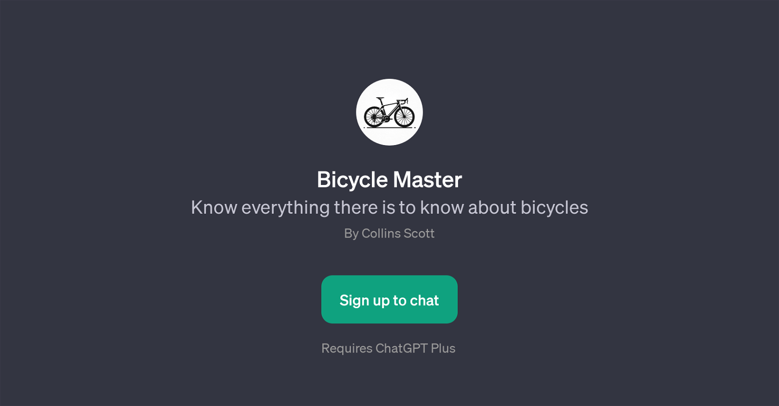 Bicycle Master website