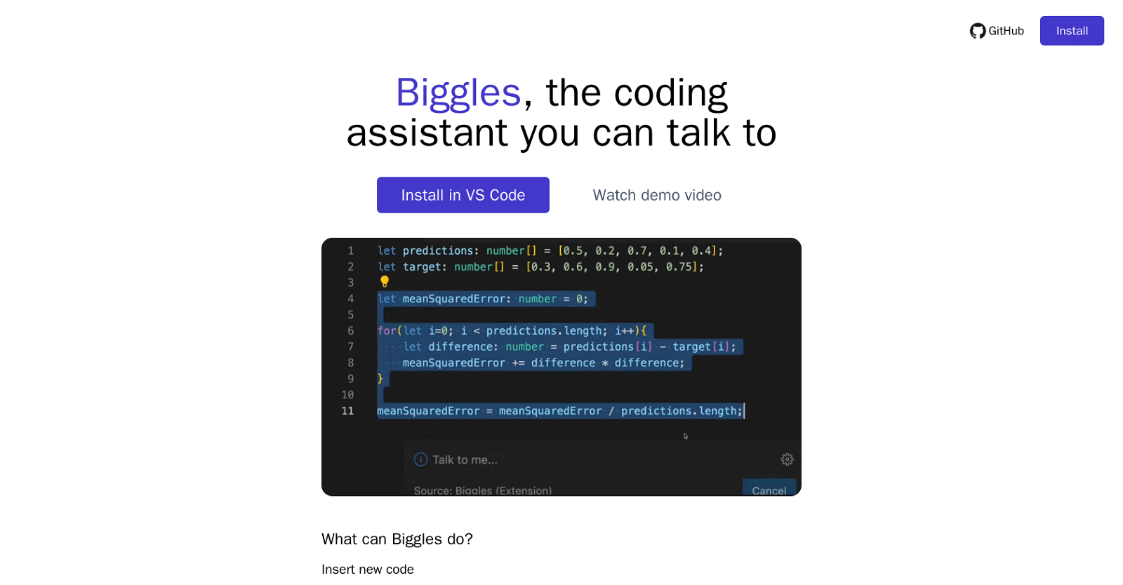 Biggles website