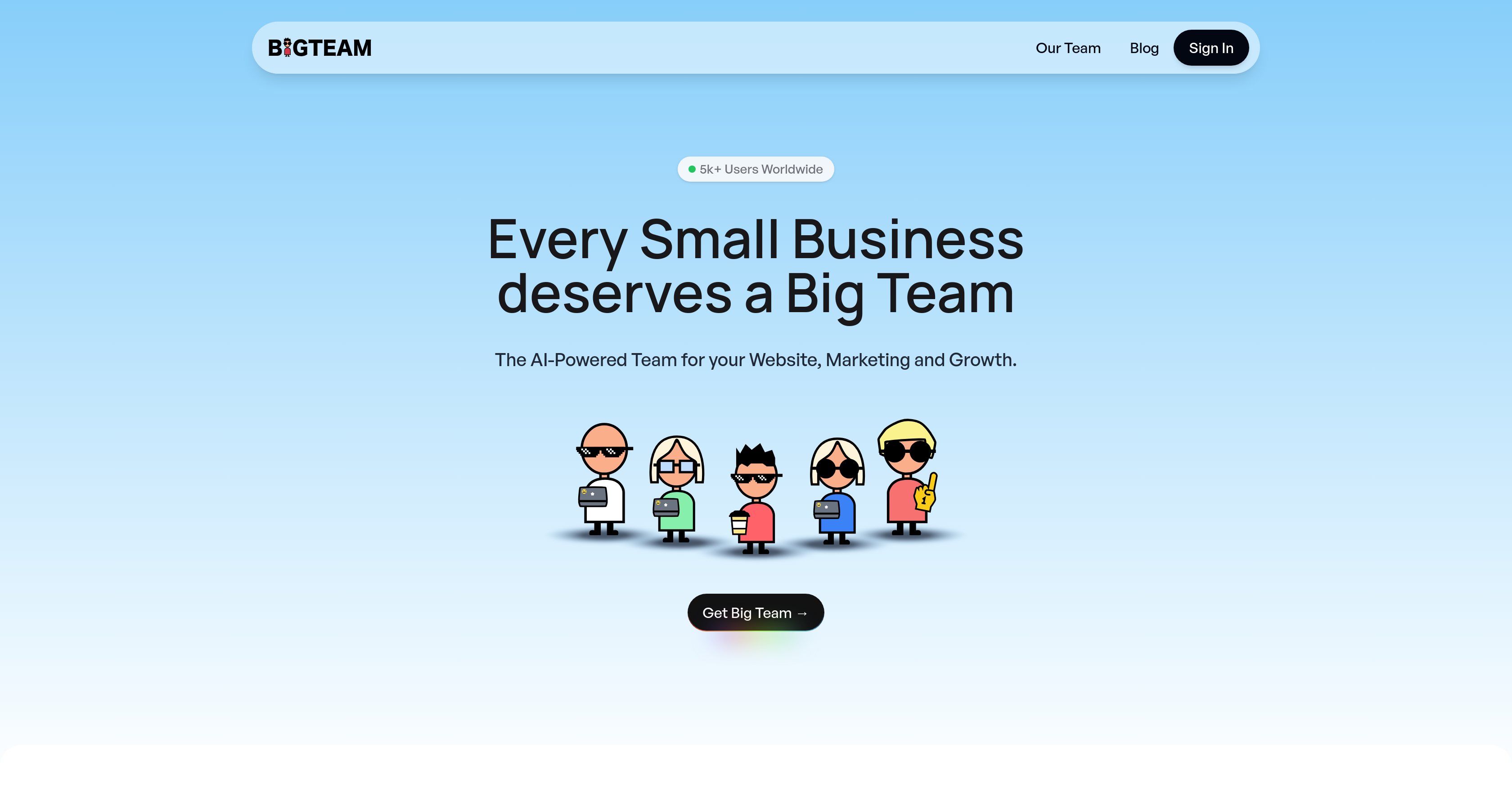 BigTeam preview