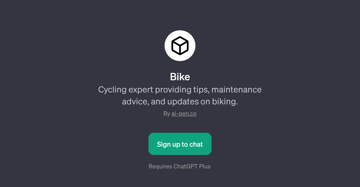 Bike website