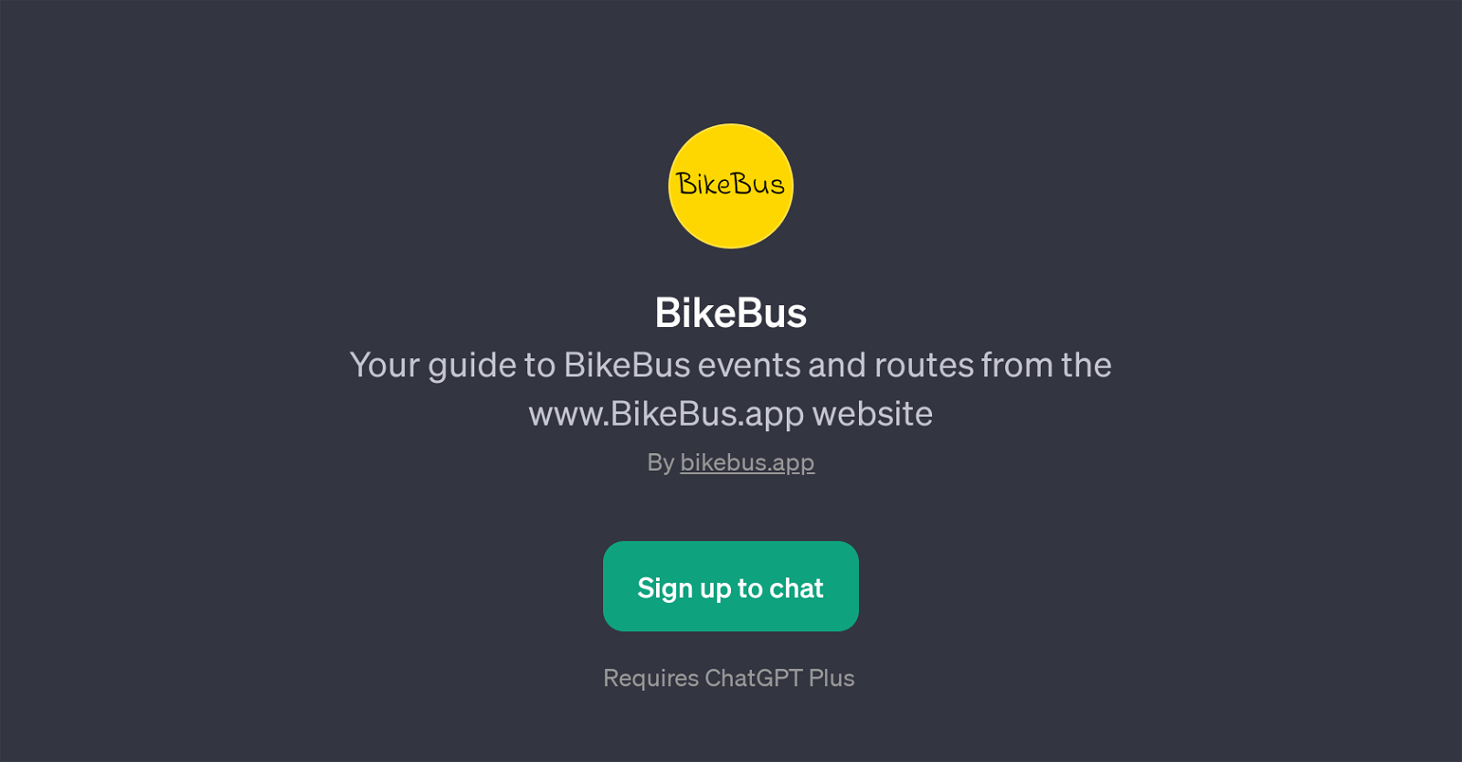 BikeBus website