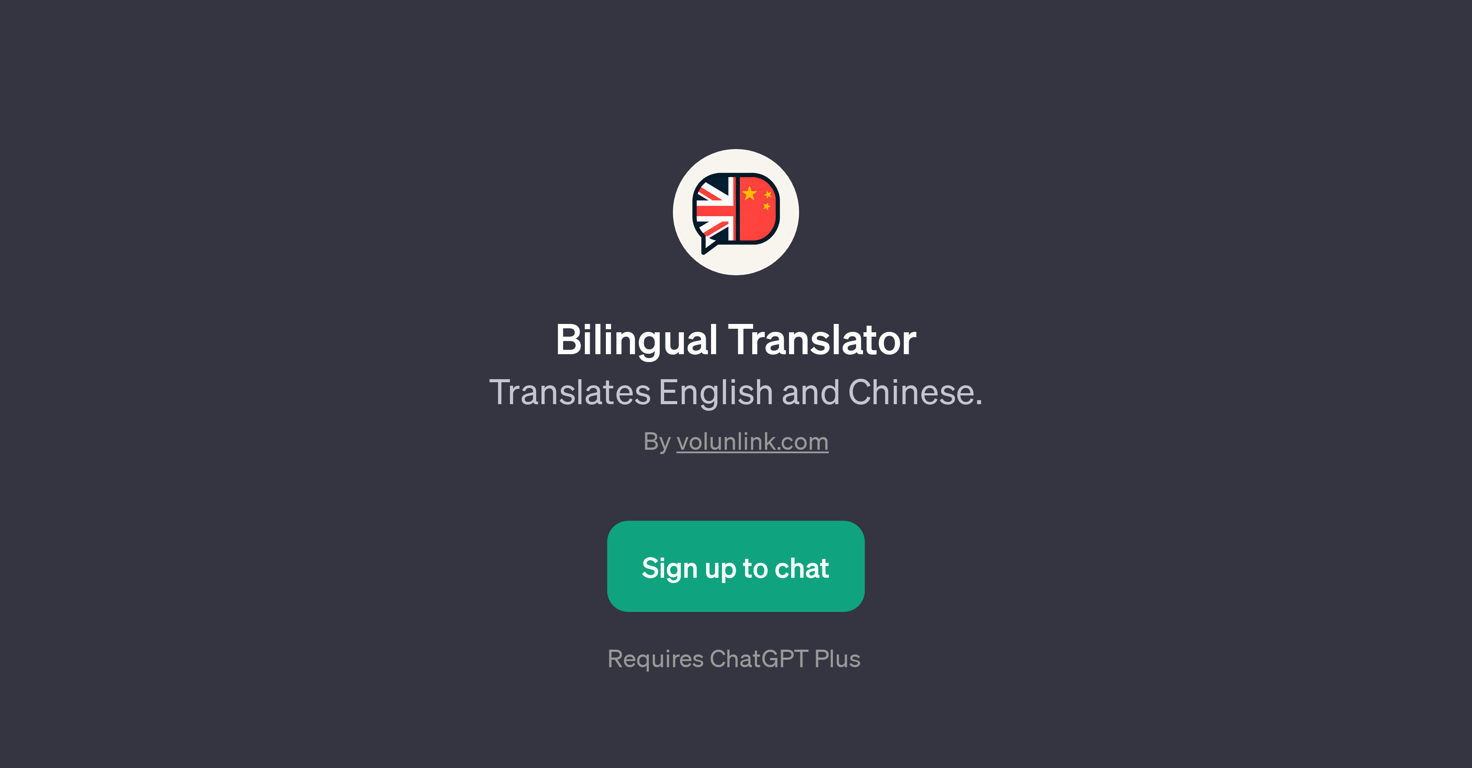 Bilingual Translator website