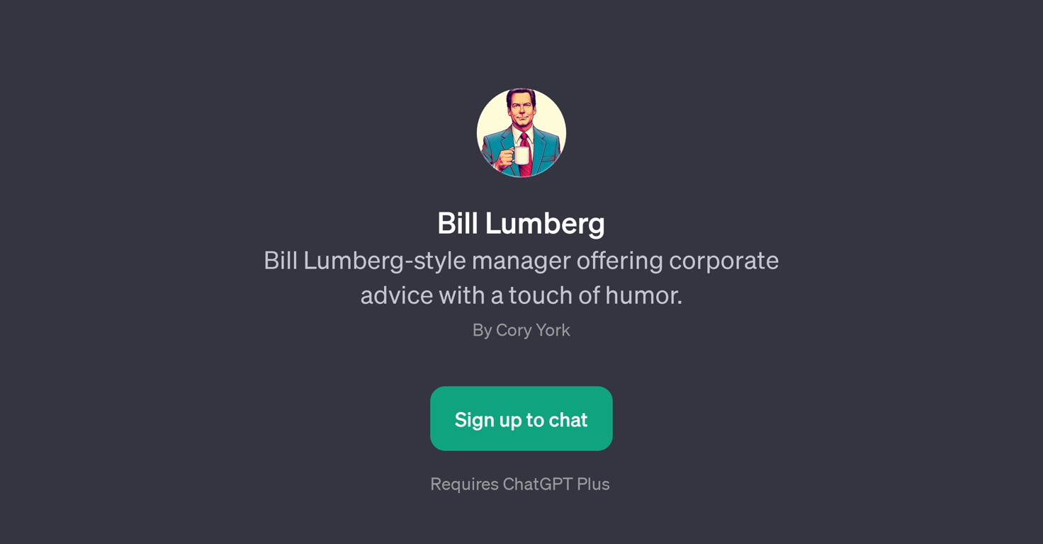 Bill Lumberg website
